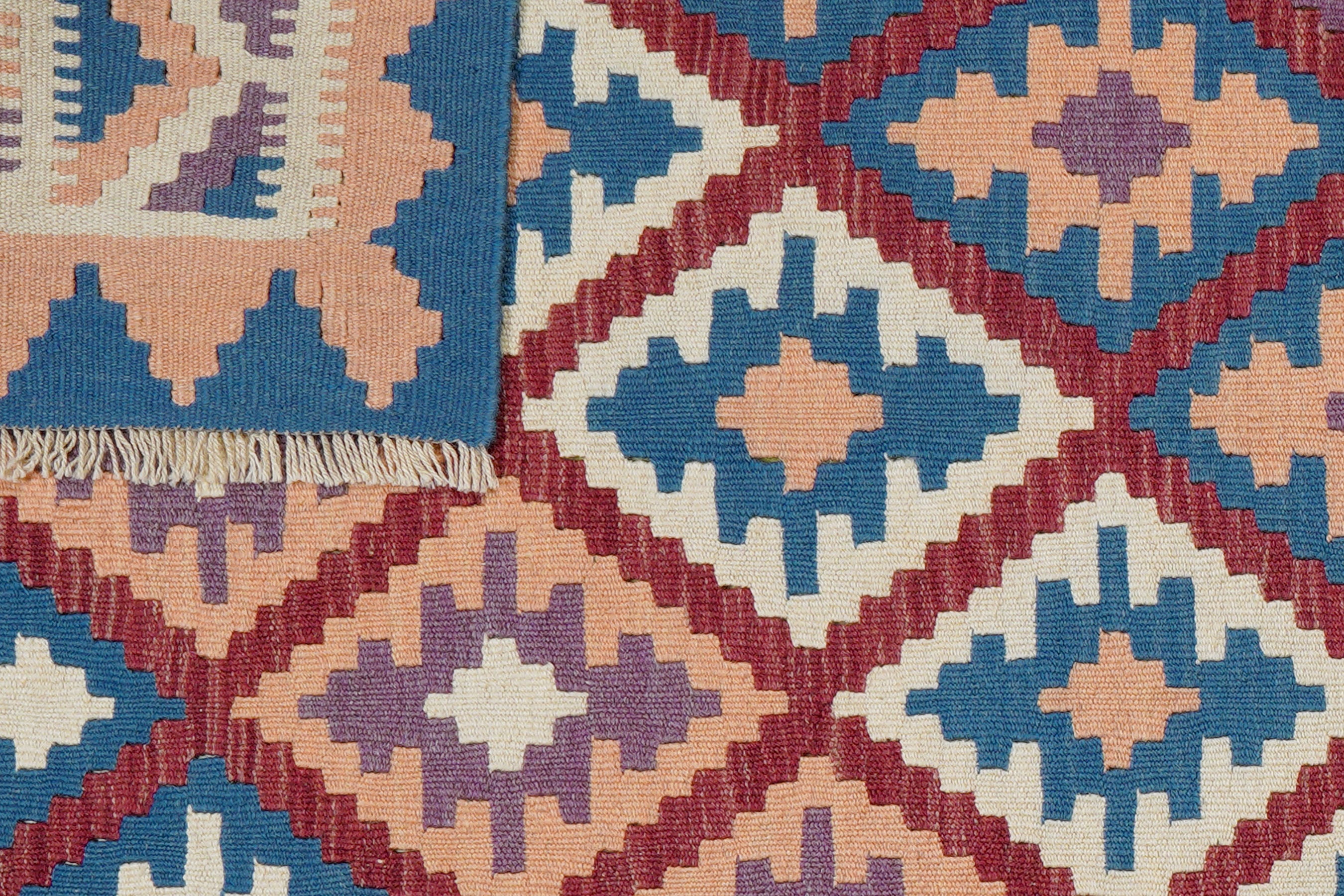 Kilim Gashgai Teppich Wolle Mehrfarbig