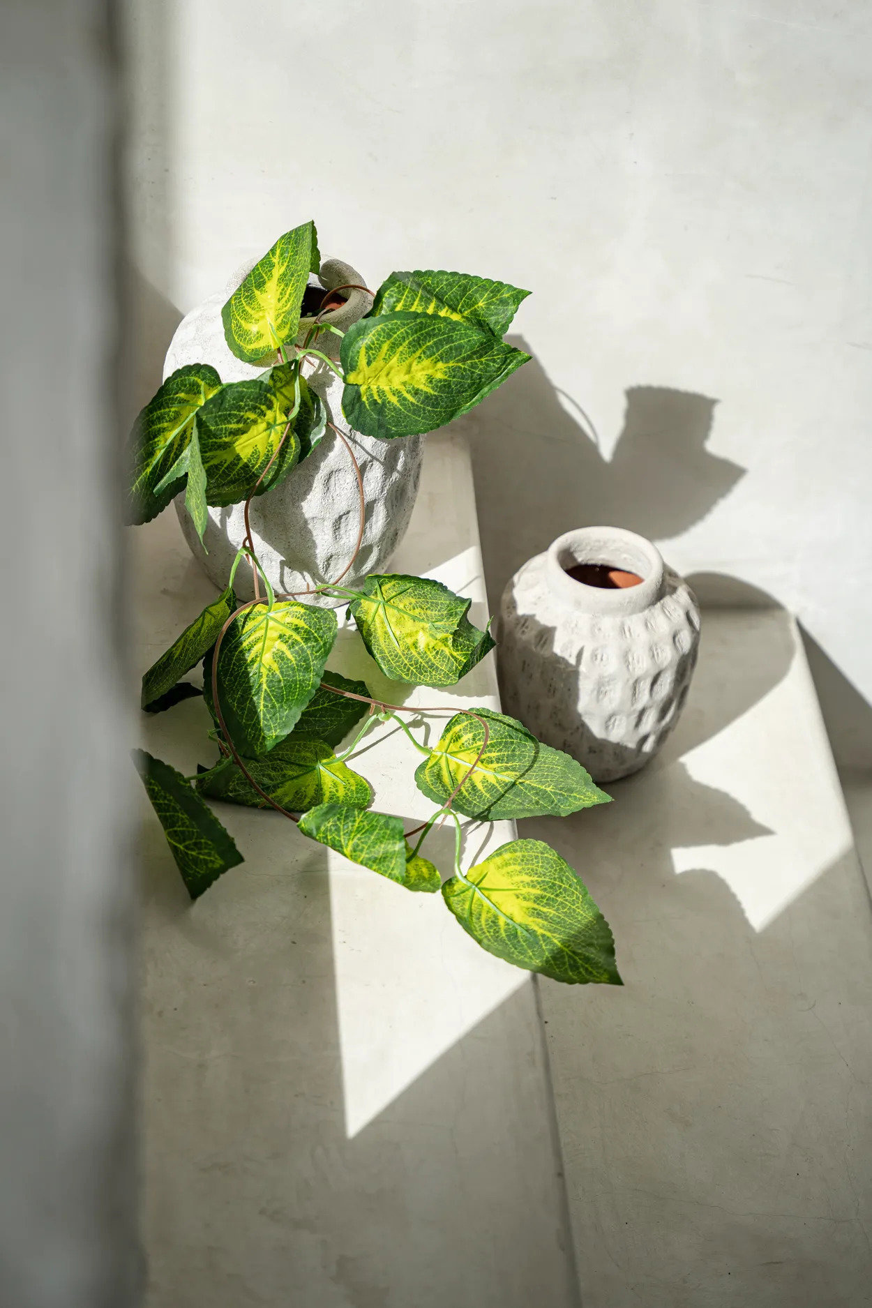Trendy Vase Grau