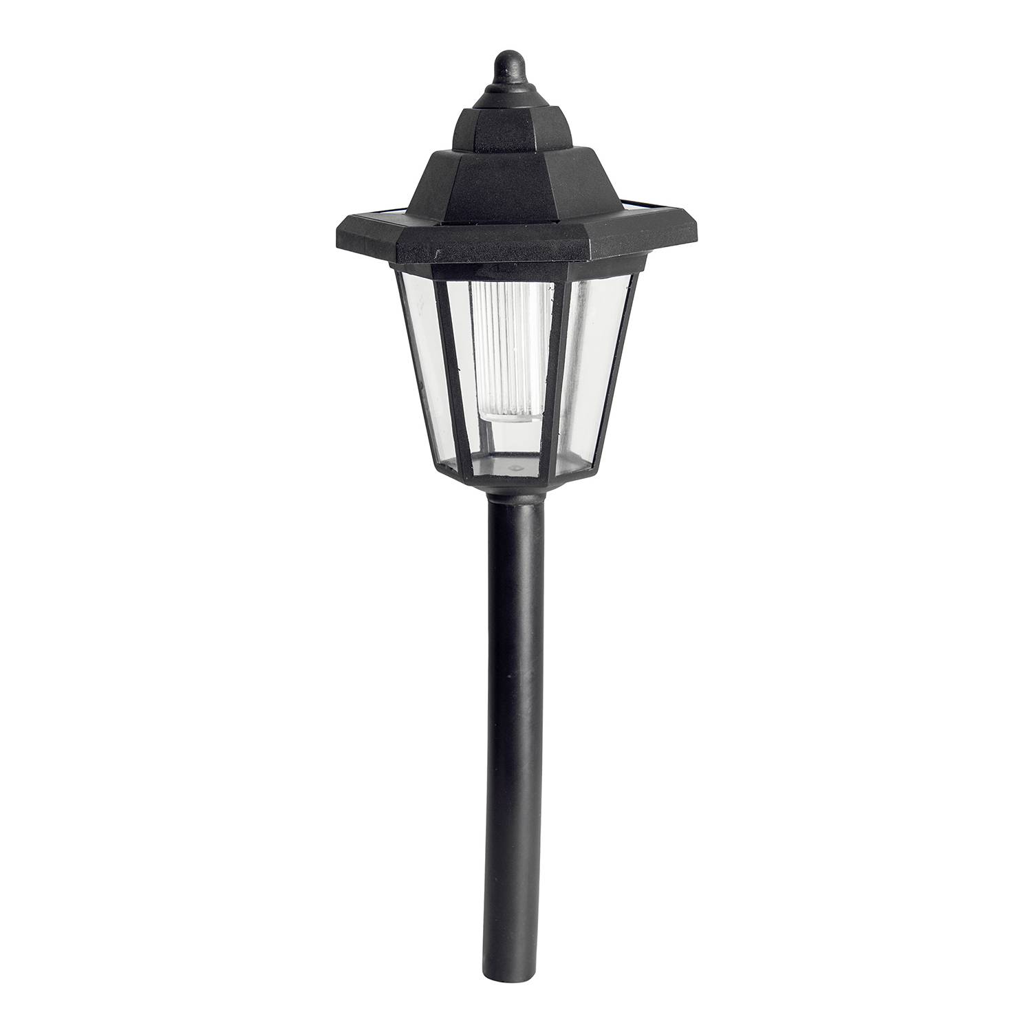 3x LED-Erdspieß Valennes Schwarz