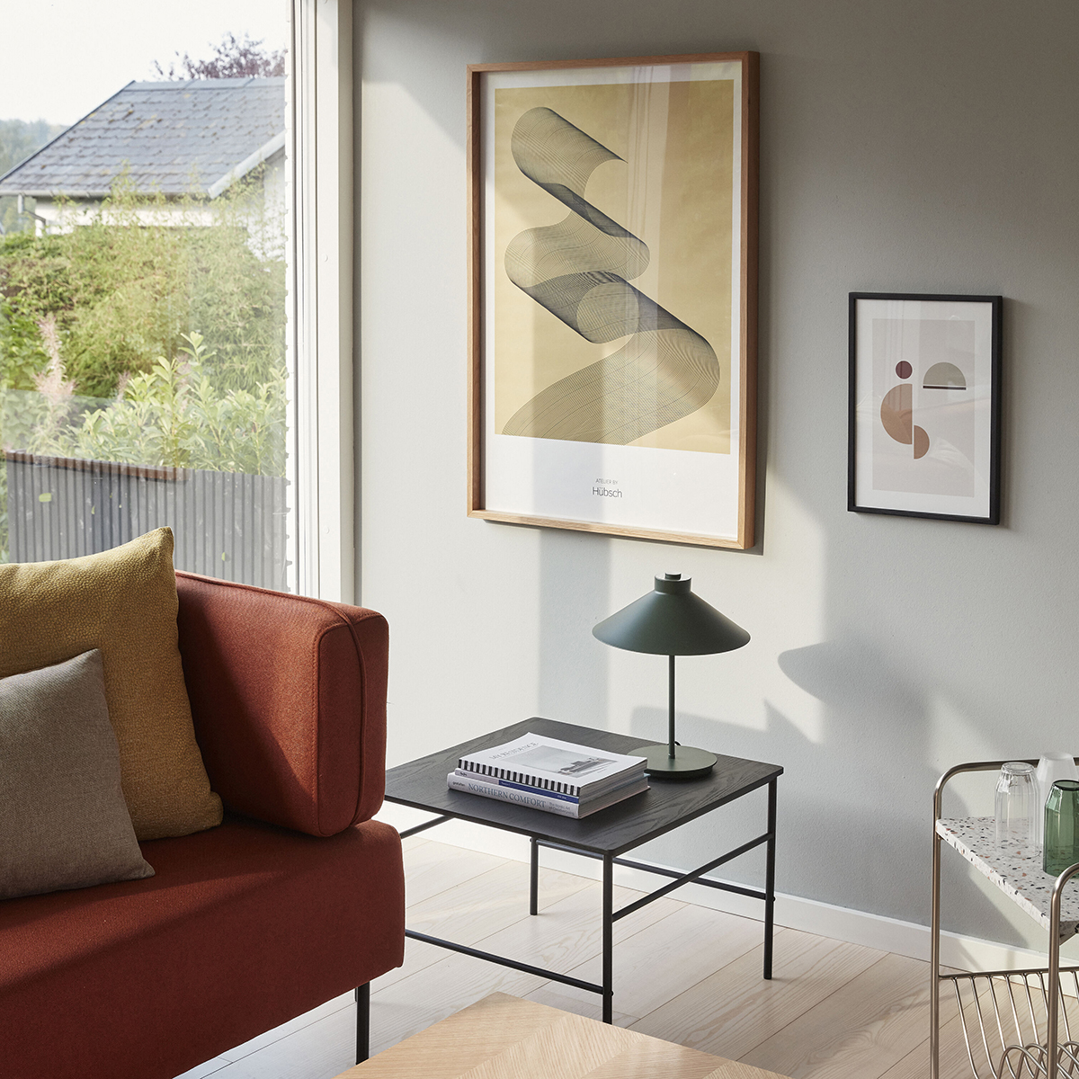 2x Duo Side Table Black