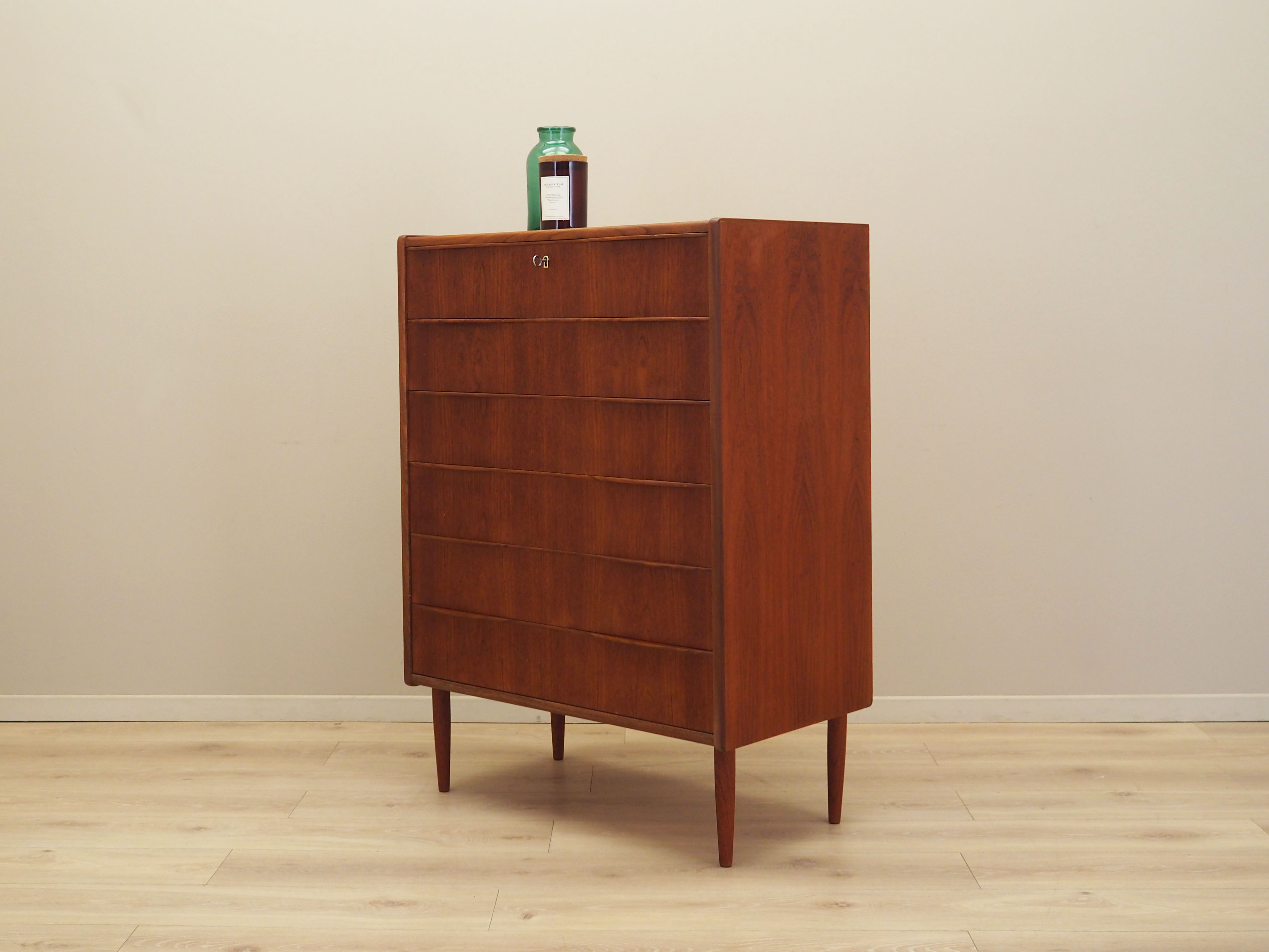 Chest of drawers Teak wood 1970s