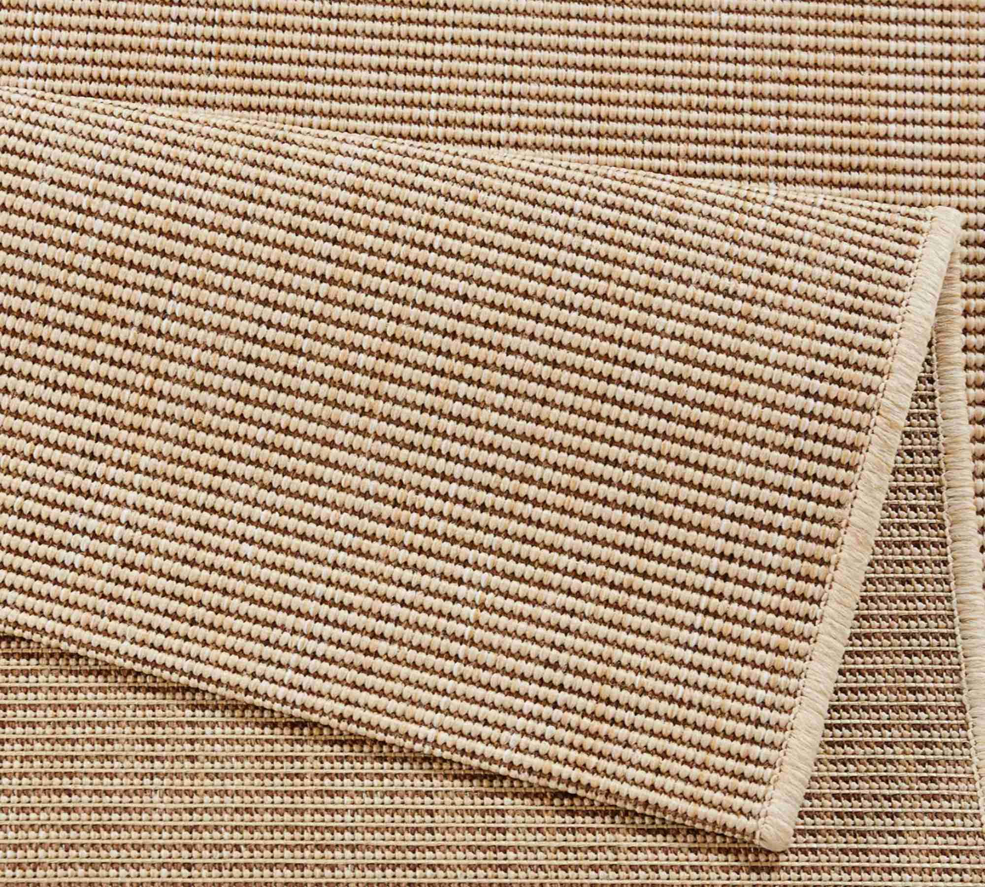 In-/Outdoorteppich Kunstfaser Beige