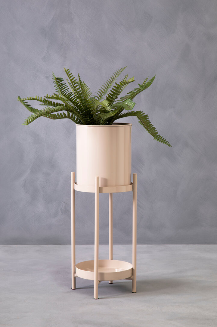 Asher Two-Tier Natural Plant Stand