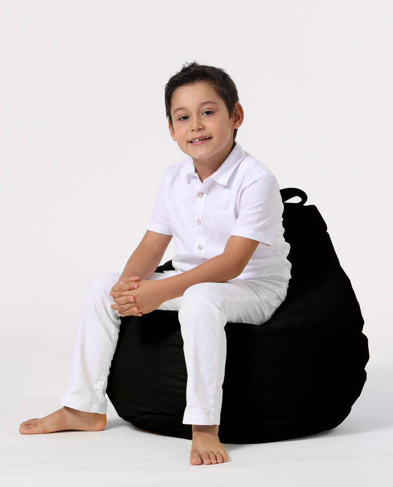 Kids Garden Beanbag Black