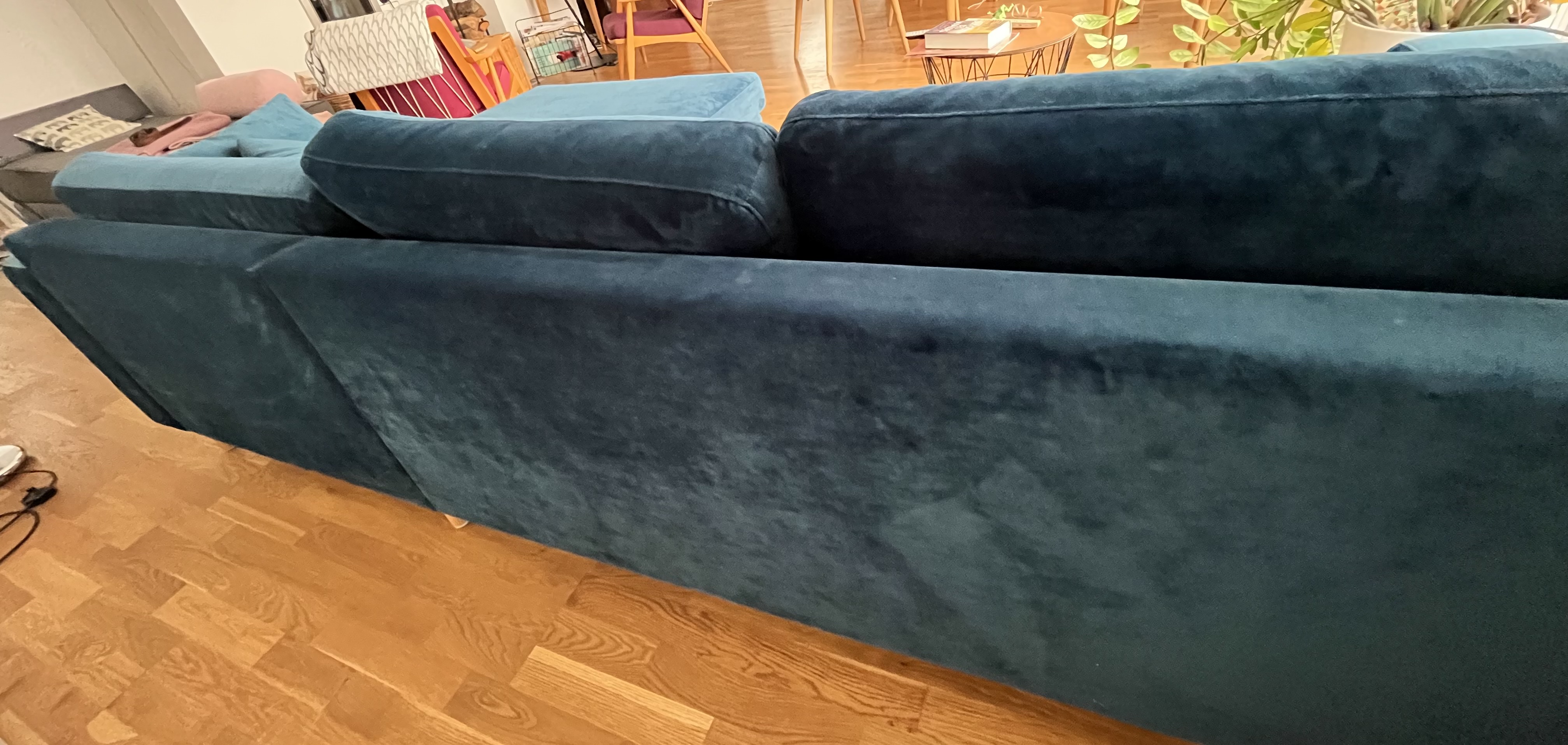 Scandinavia 3-Sitzer Ecksofa mit Chaiselongue