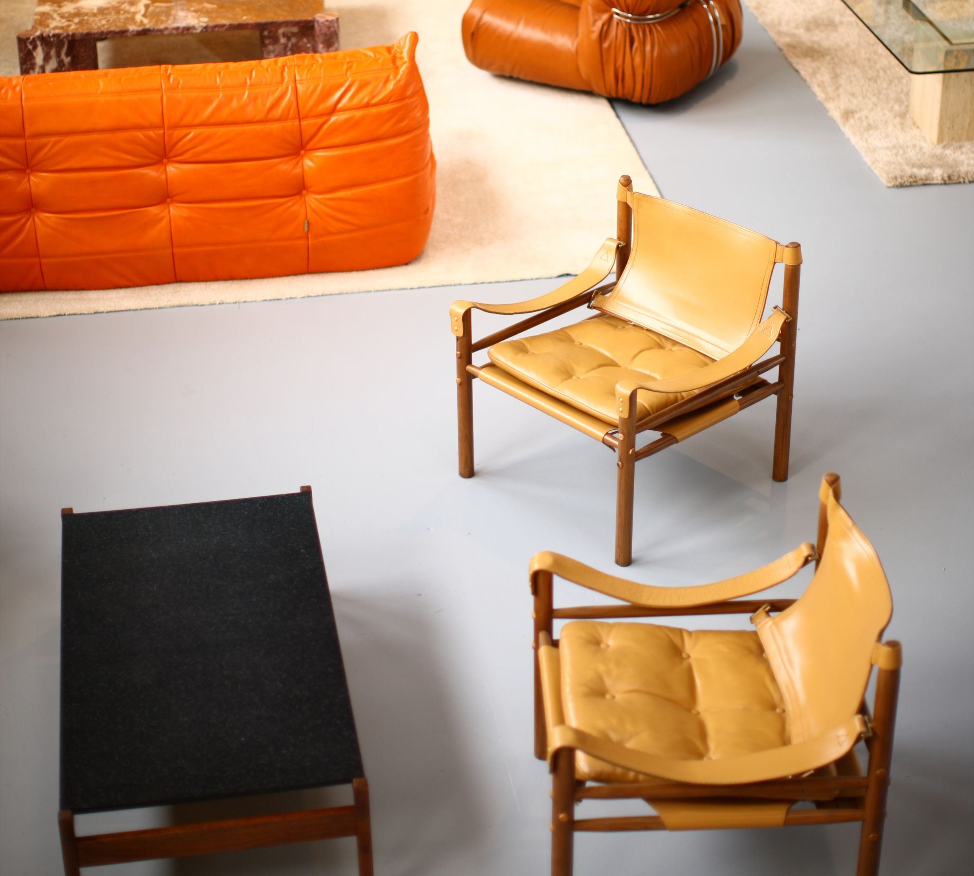 2x Sessel Safari Sirocco Arne Norell est. 1965
