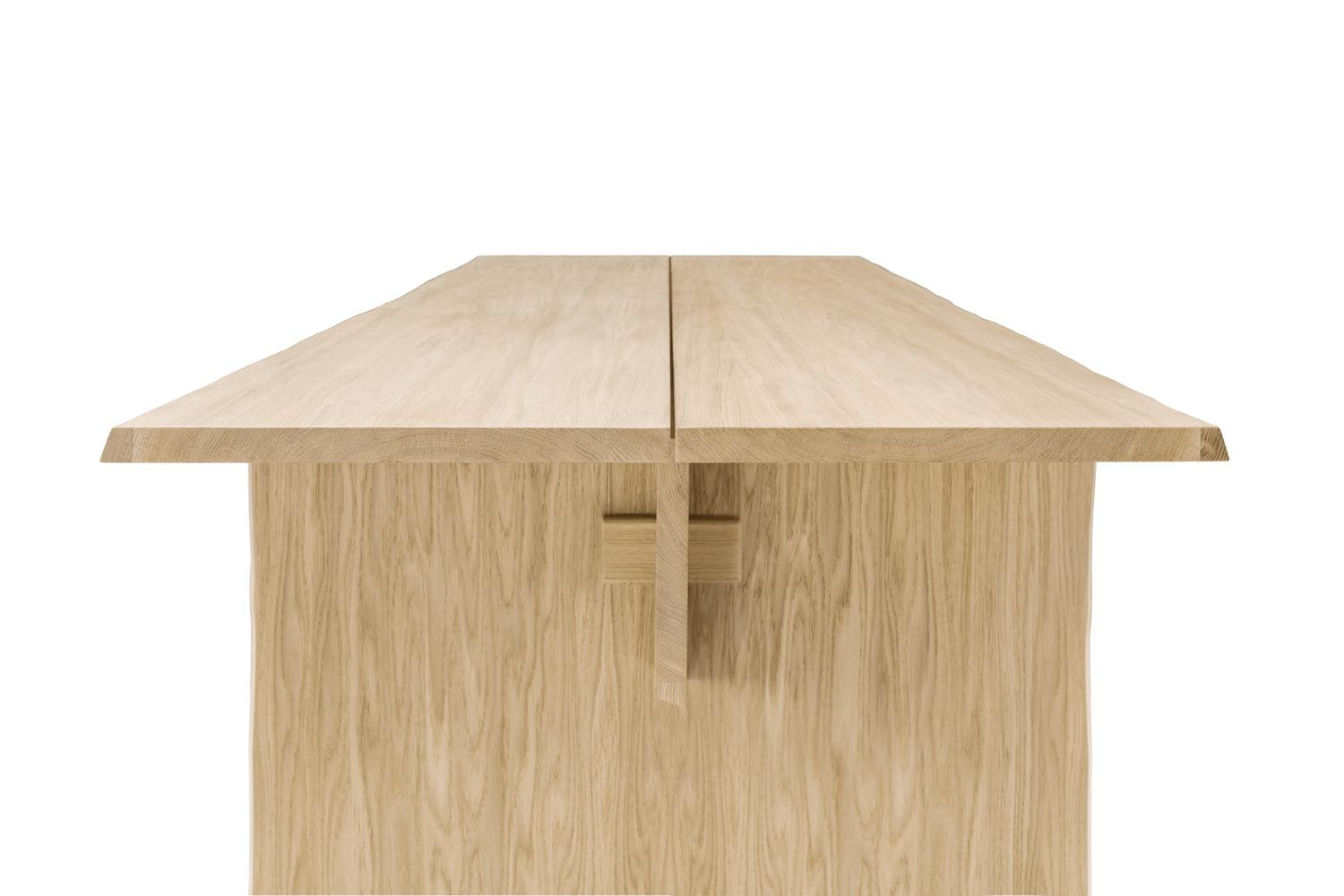 Bookmatch Esstisch Beige