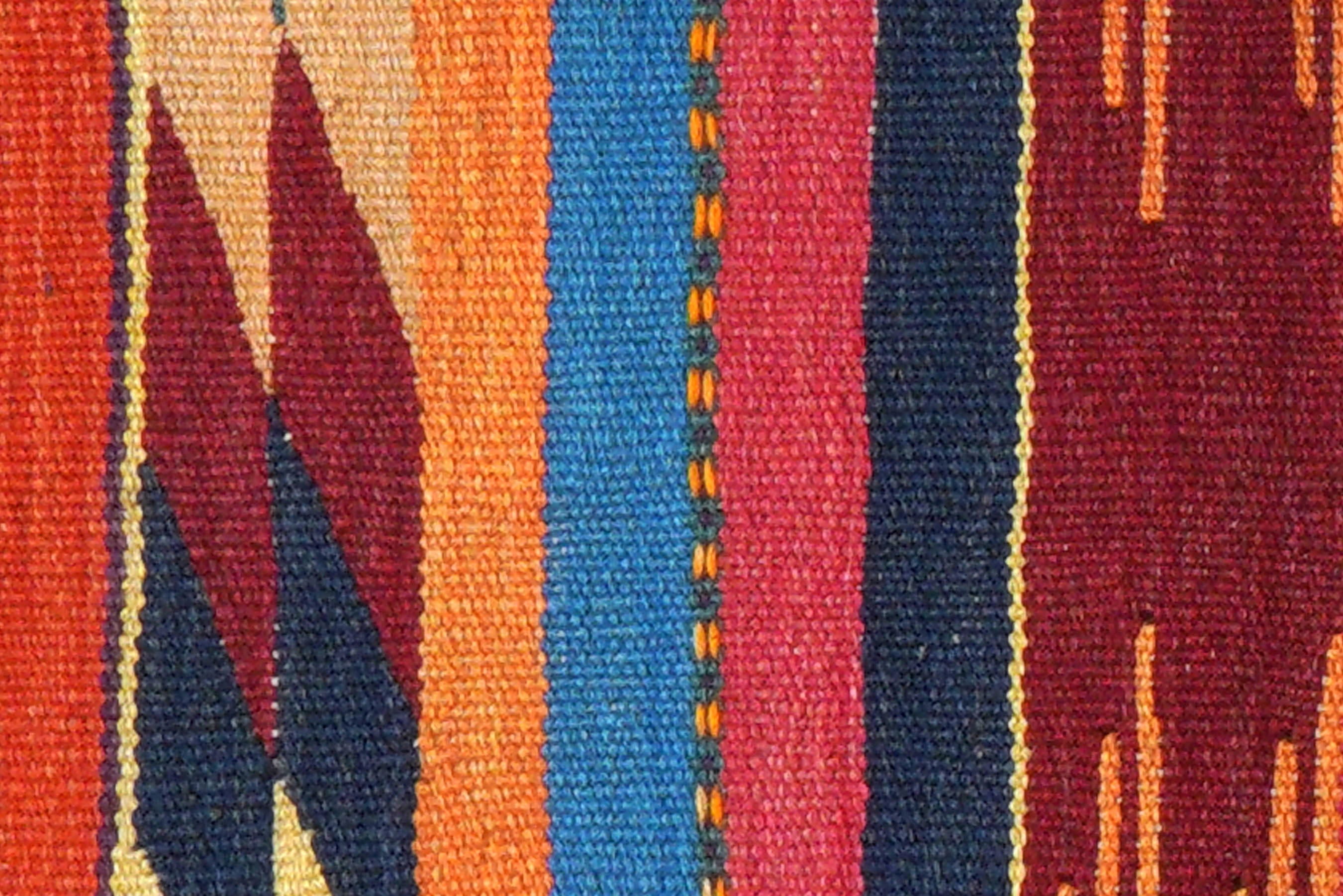 Kilim Gashgai Teppich Mehrfarbig