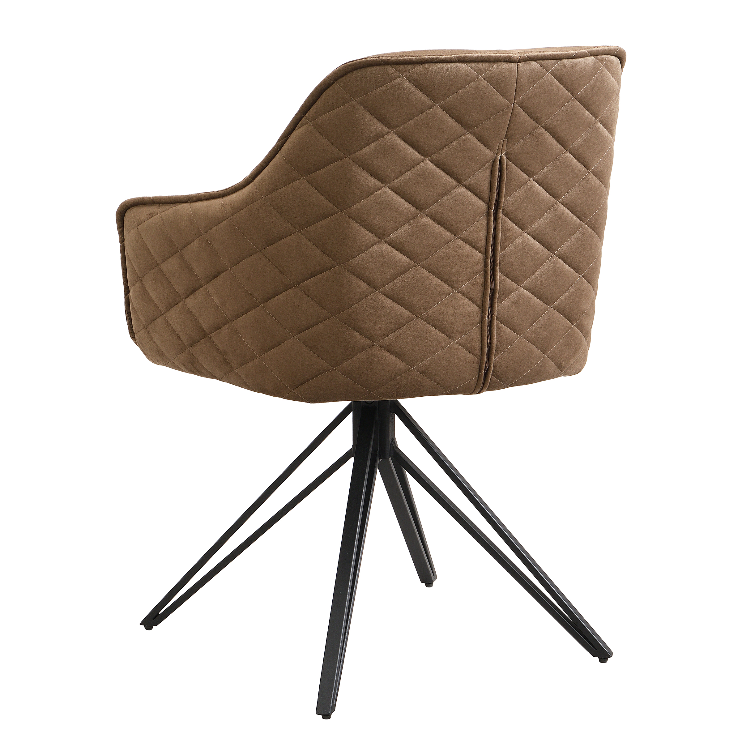 Armlehnenstuhl TEMOCHI Taupe