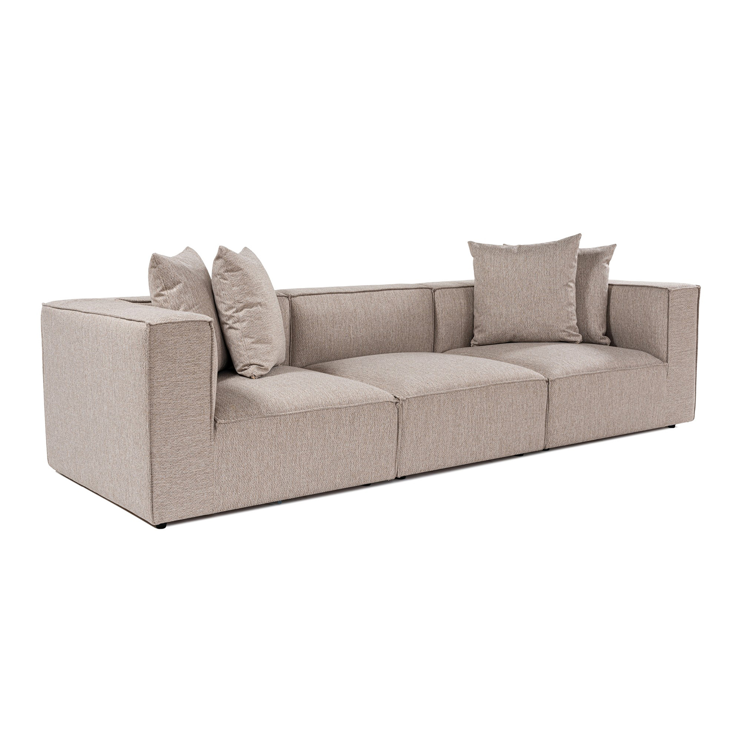 Sora 3-Sitzer Sofa Creme