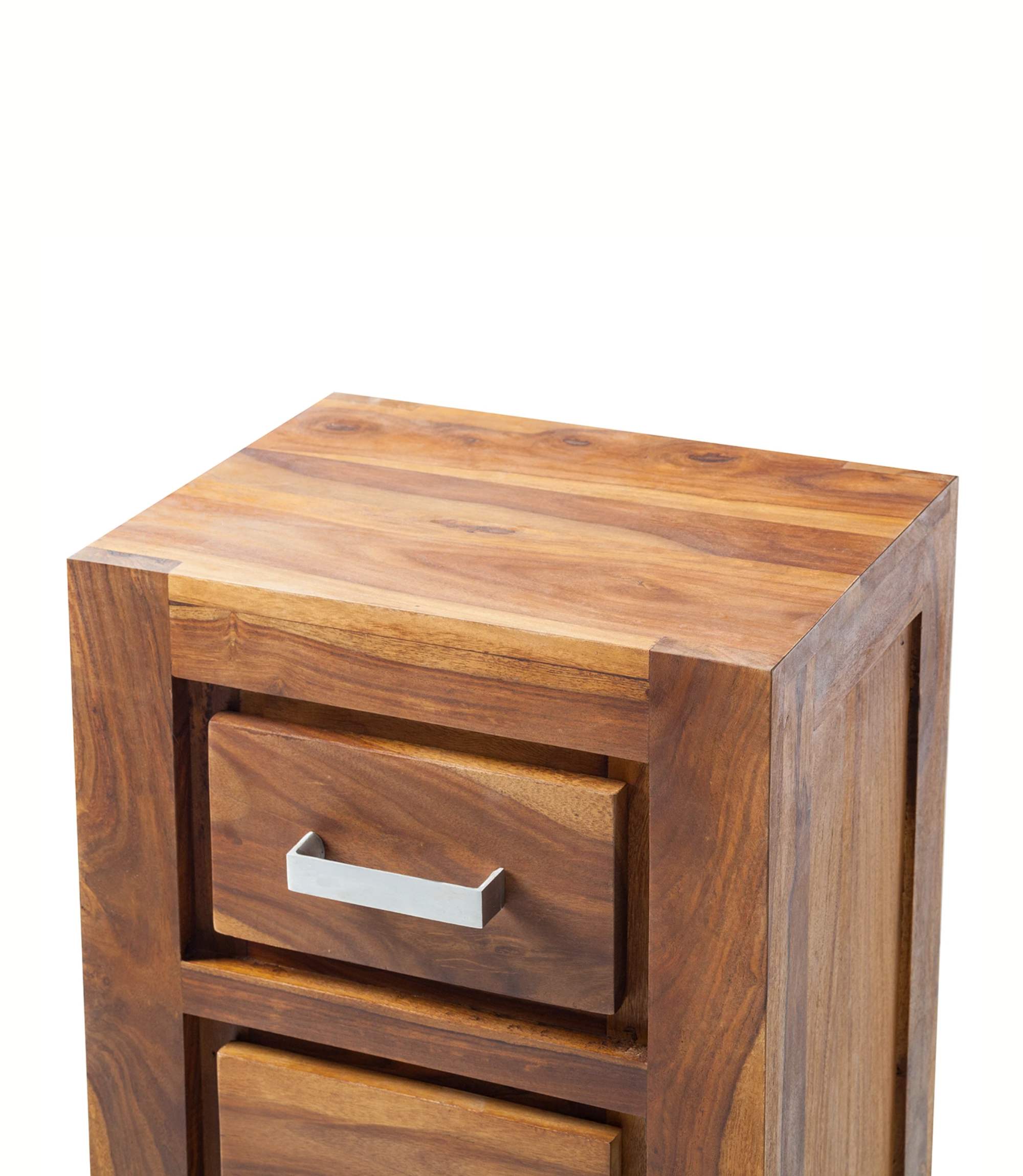 Badschrank Sheesham Massivholz