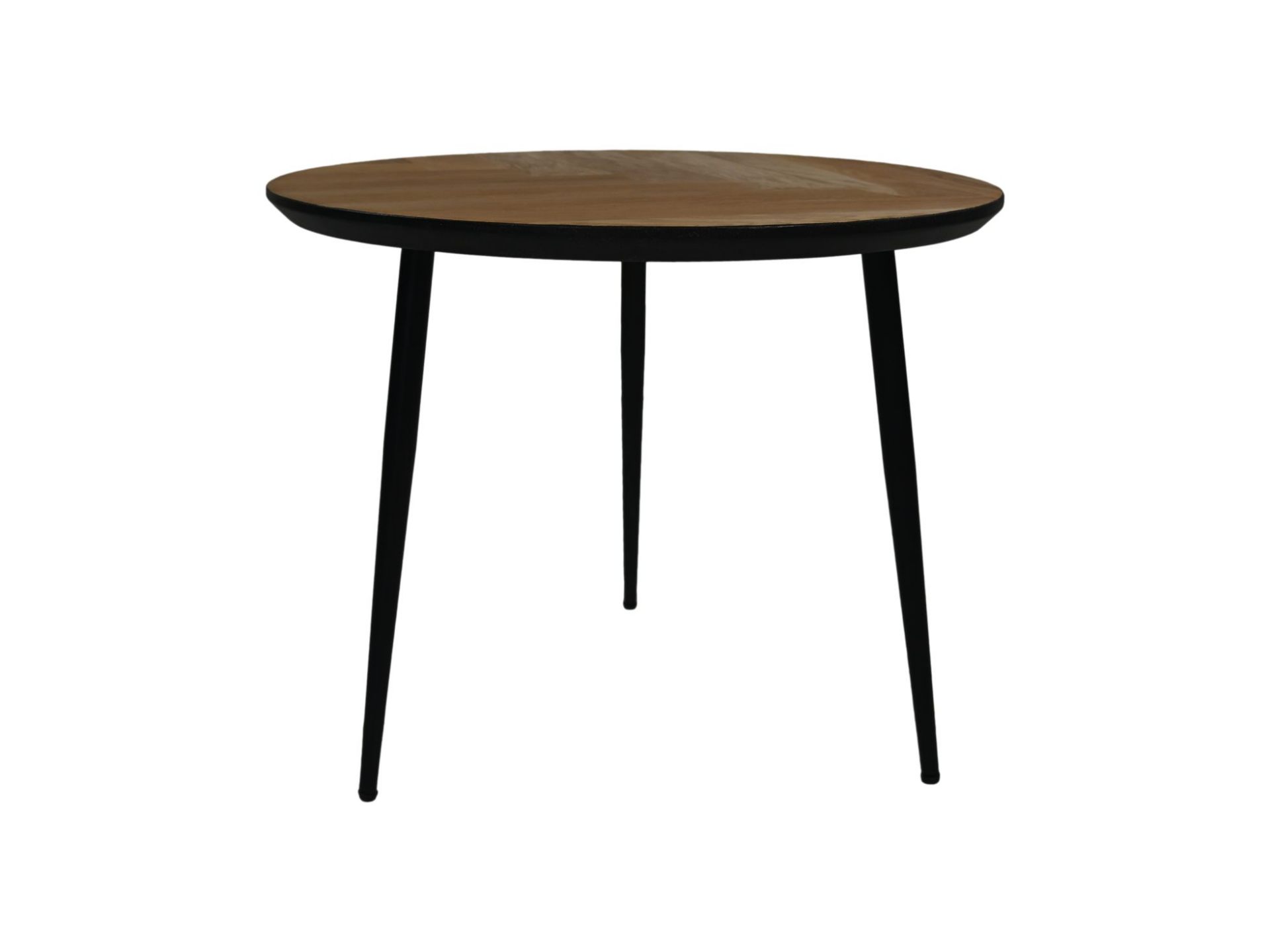 Runder Fishbone Beistelltisch ø60cm