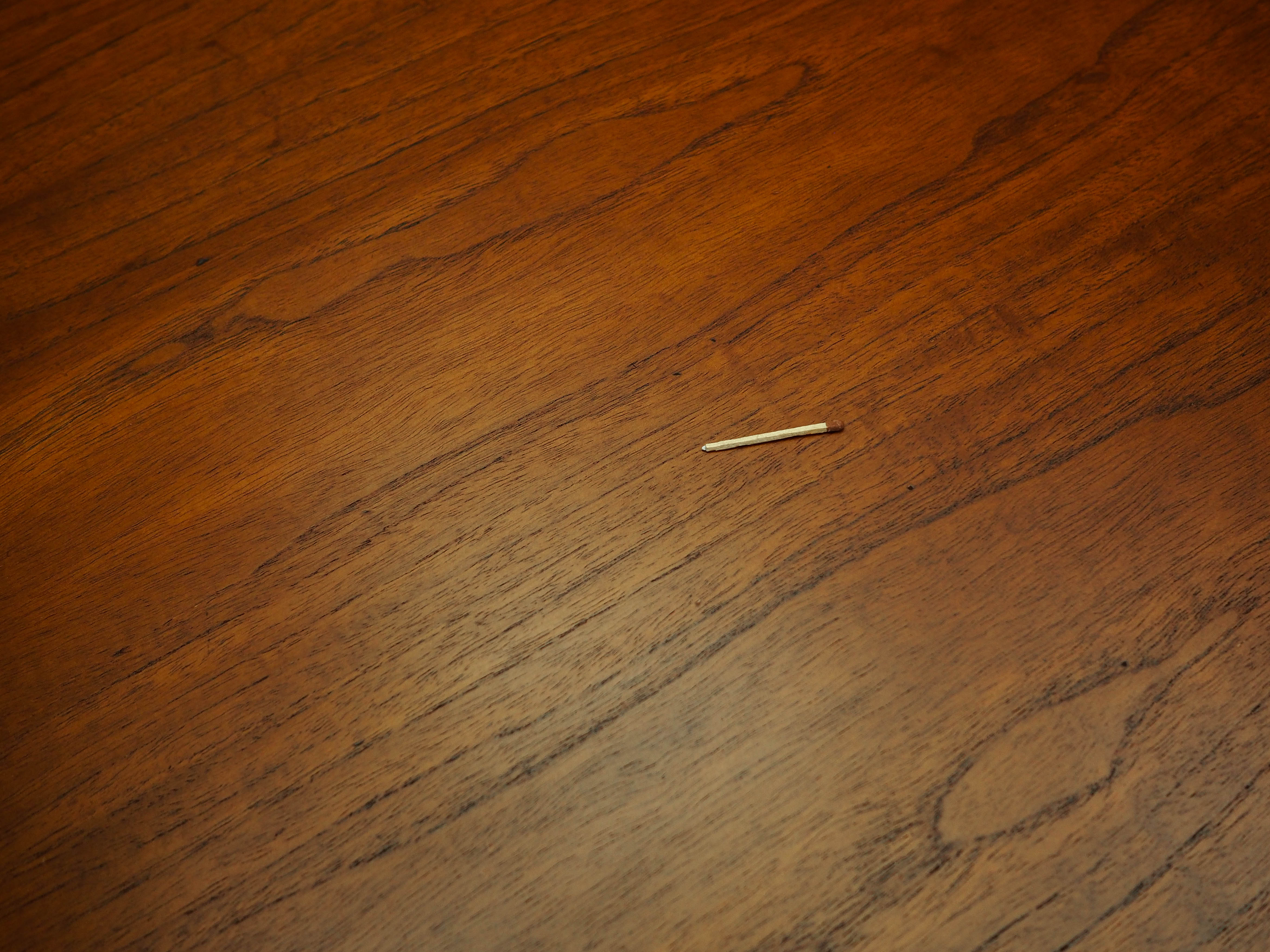 Desk Teak wood Brown 60s