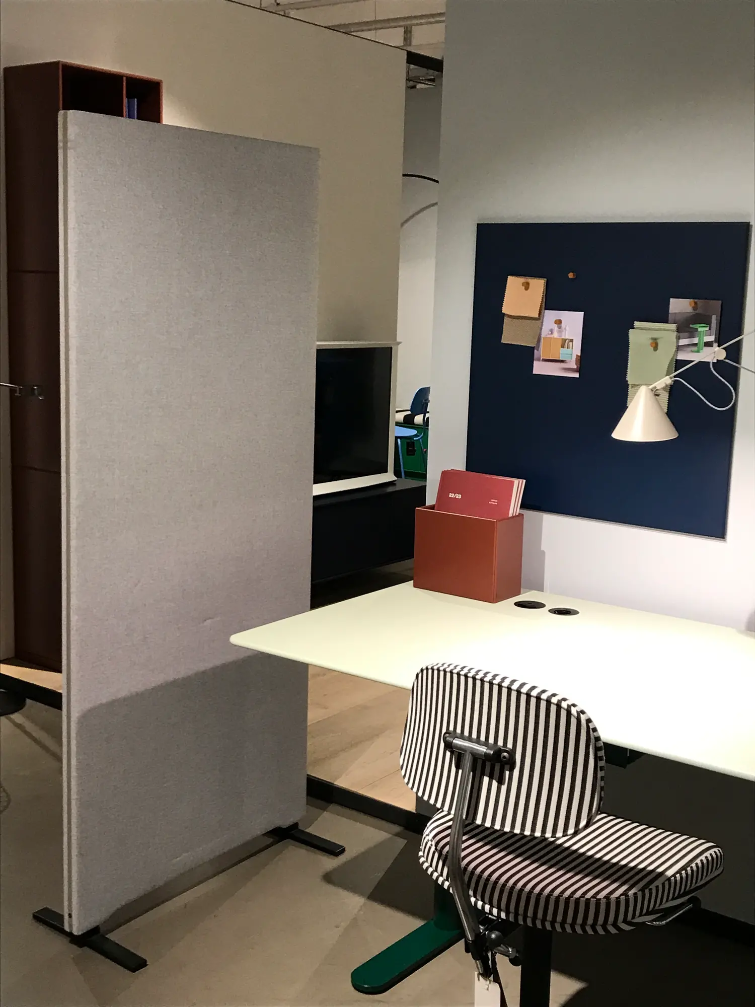 Edge Wall Panel Textile Grey