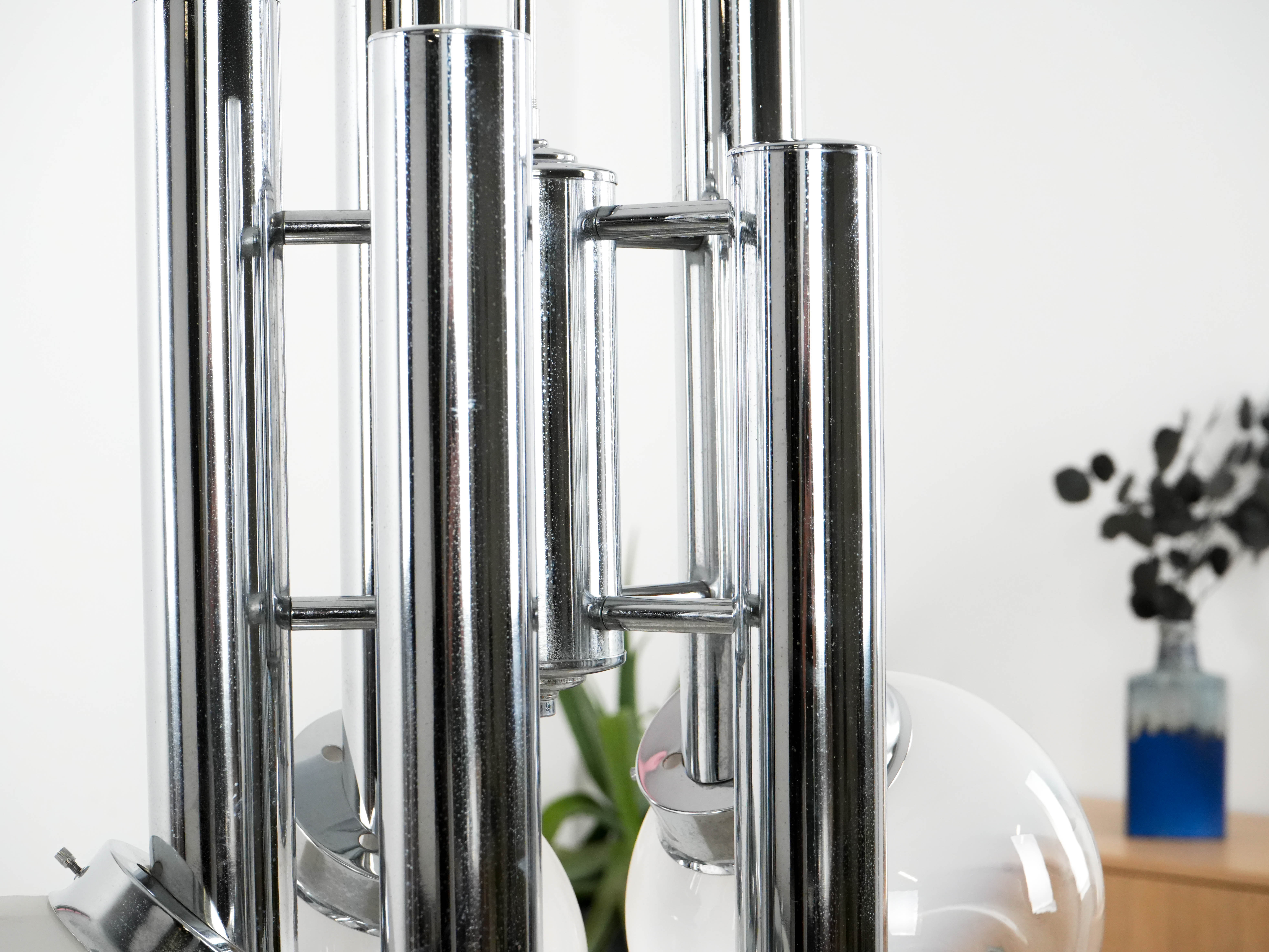 Chandelier White 1970s