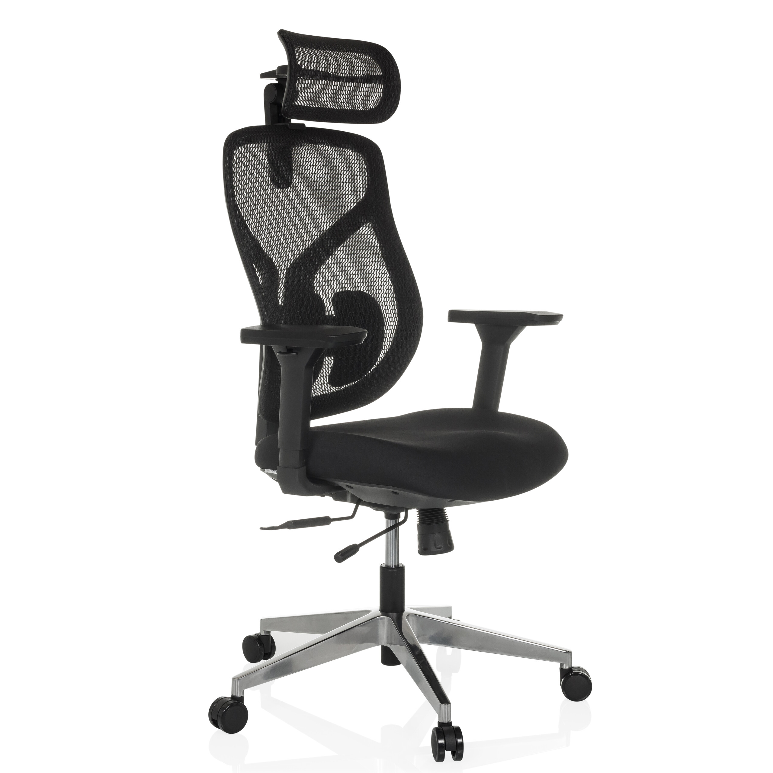 CASSILIS B Bürostuhl Netzstoff Schwarz