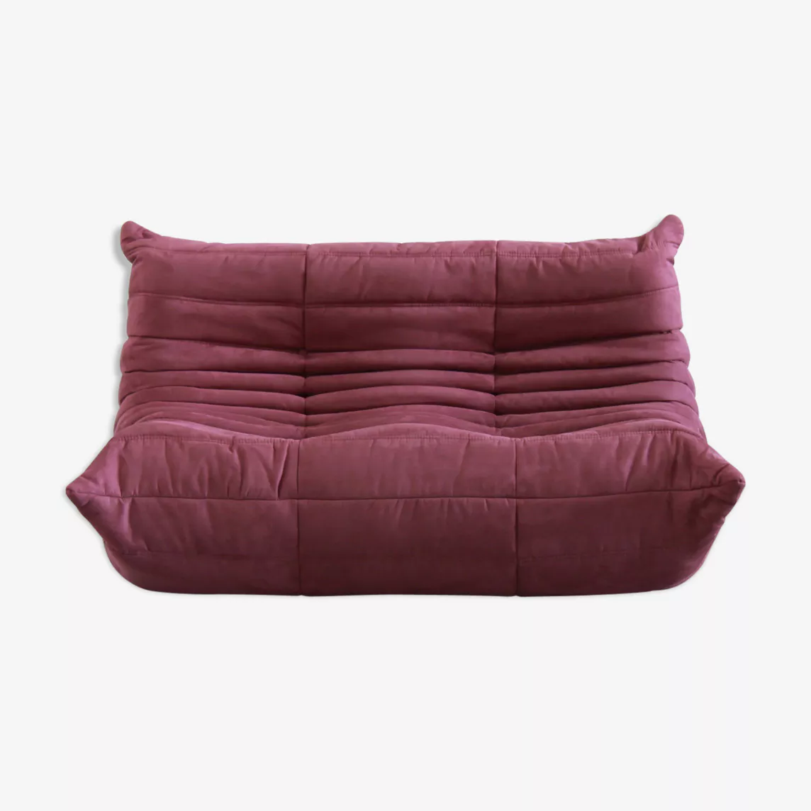 Togo Sofa 2-Sitzer Textil Fuchsia