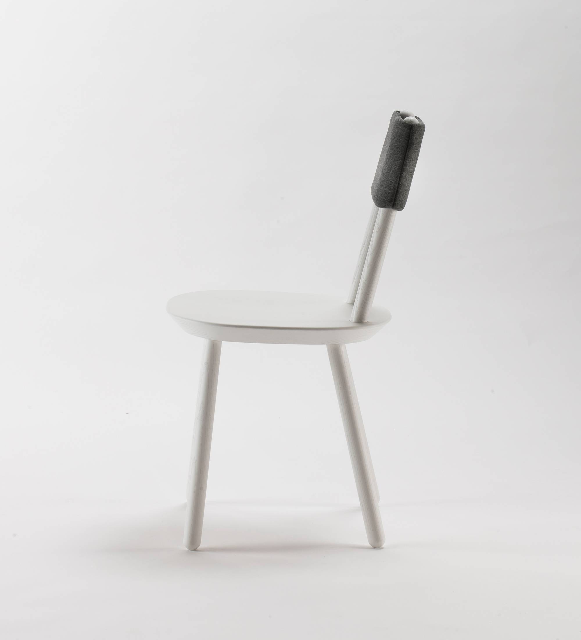 Naive Chair Ash Wood White