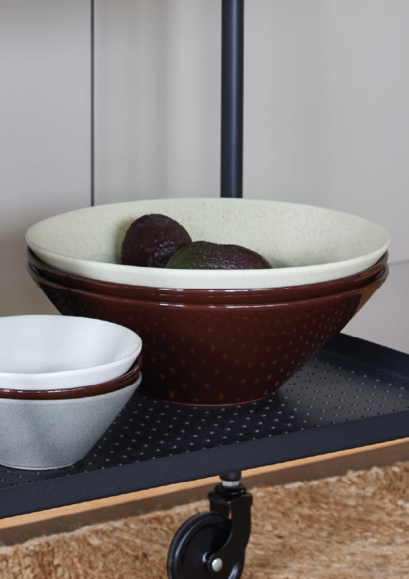 Yuka Bowl Large Ceramic Brown