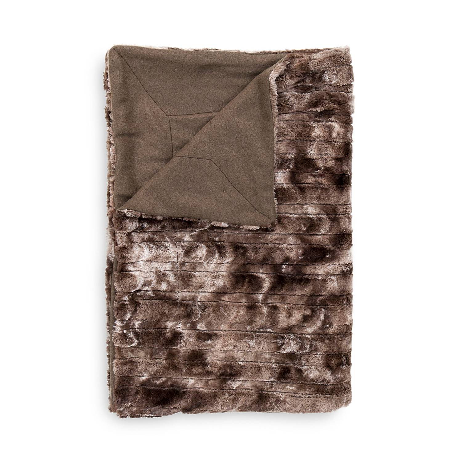 Dekokissen Famous Polyester Braun