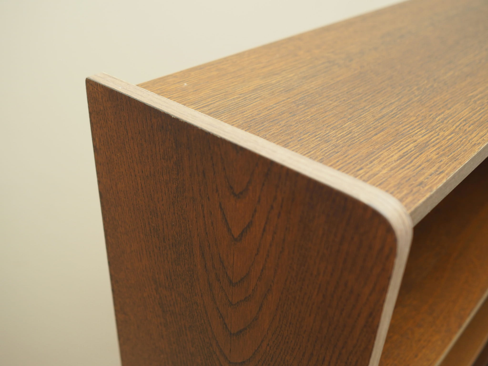 Bookshelf Wood Brown 1970s