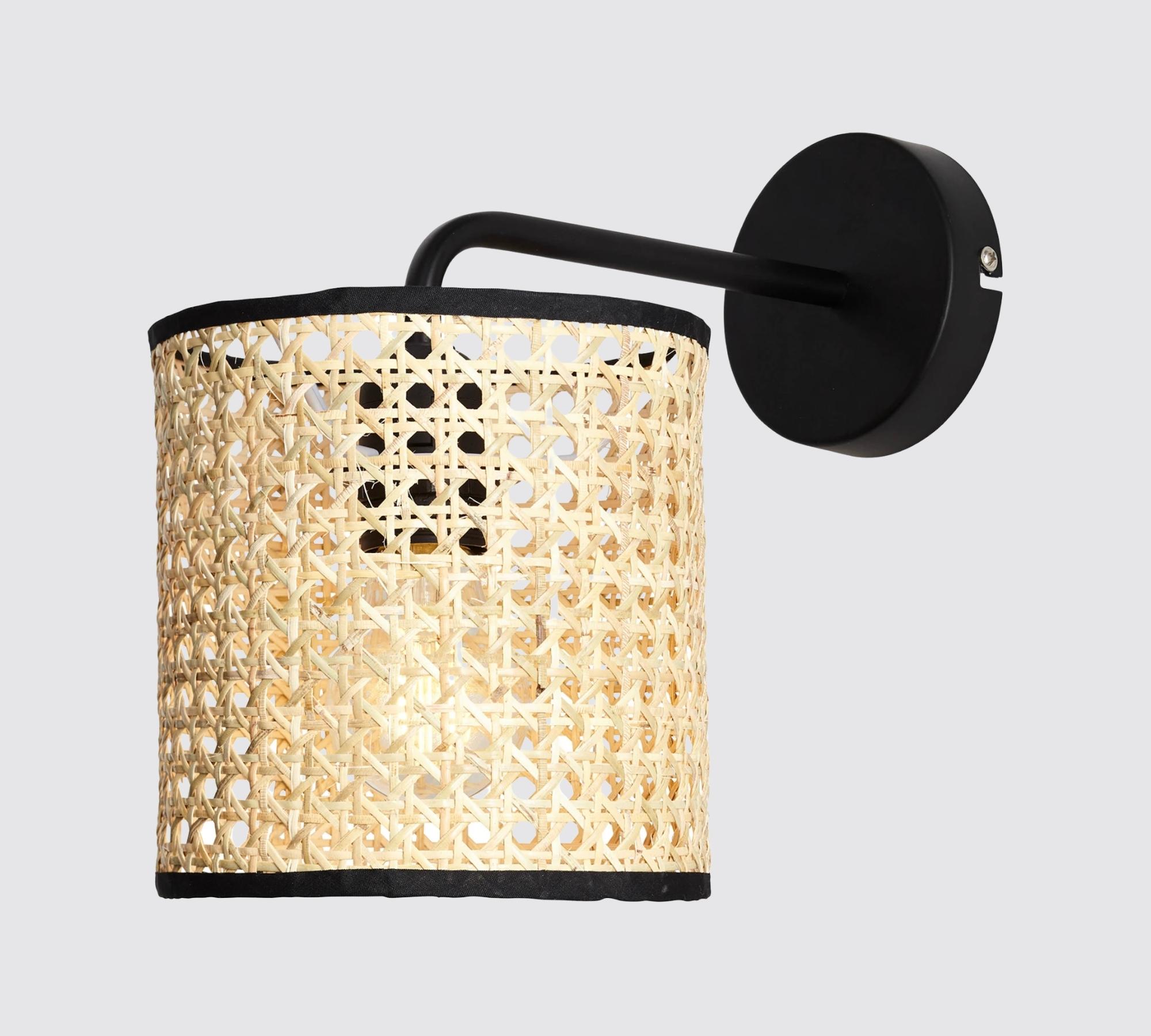 Wall lamp Wiley iron 1-flame