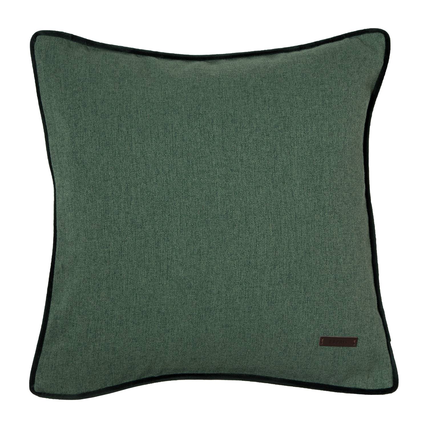 Harp I Kissenbezug Polyester Dunkelgrün