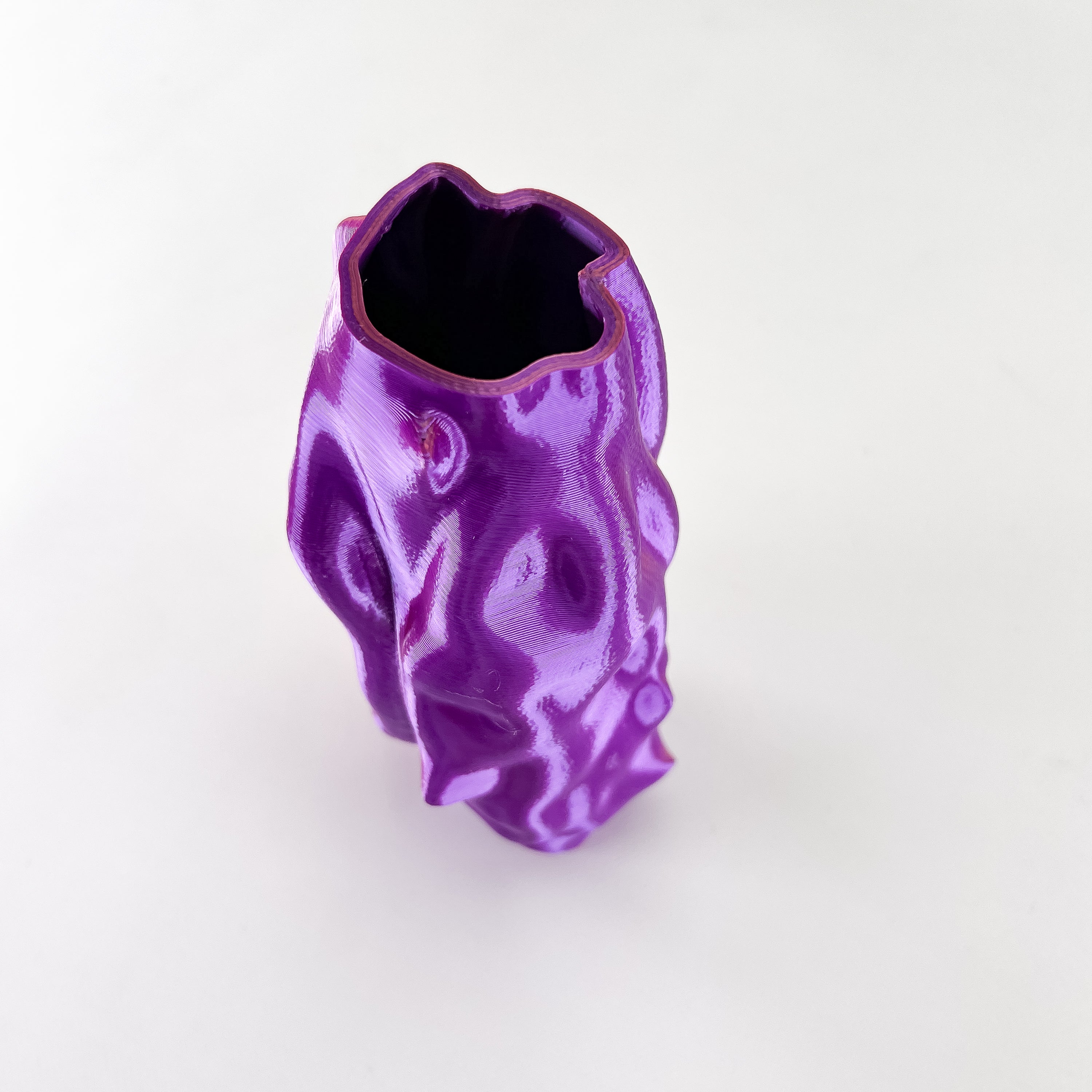 1130-1 Organic Angel Vase Medium Lila Pink