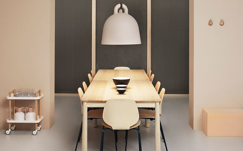 Bell Leuchte Beige