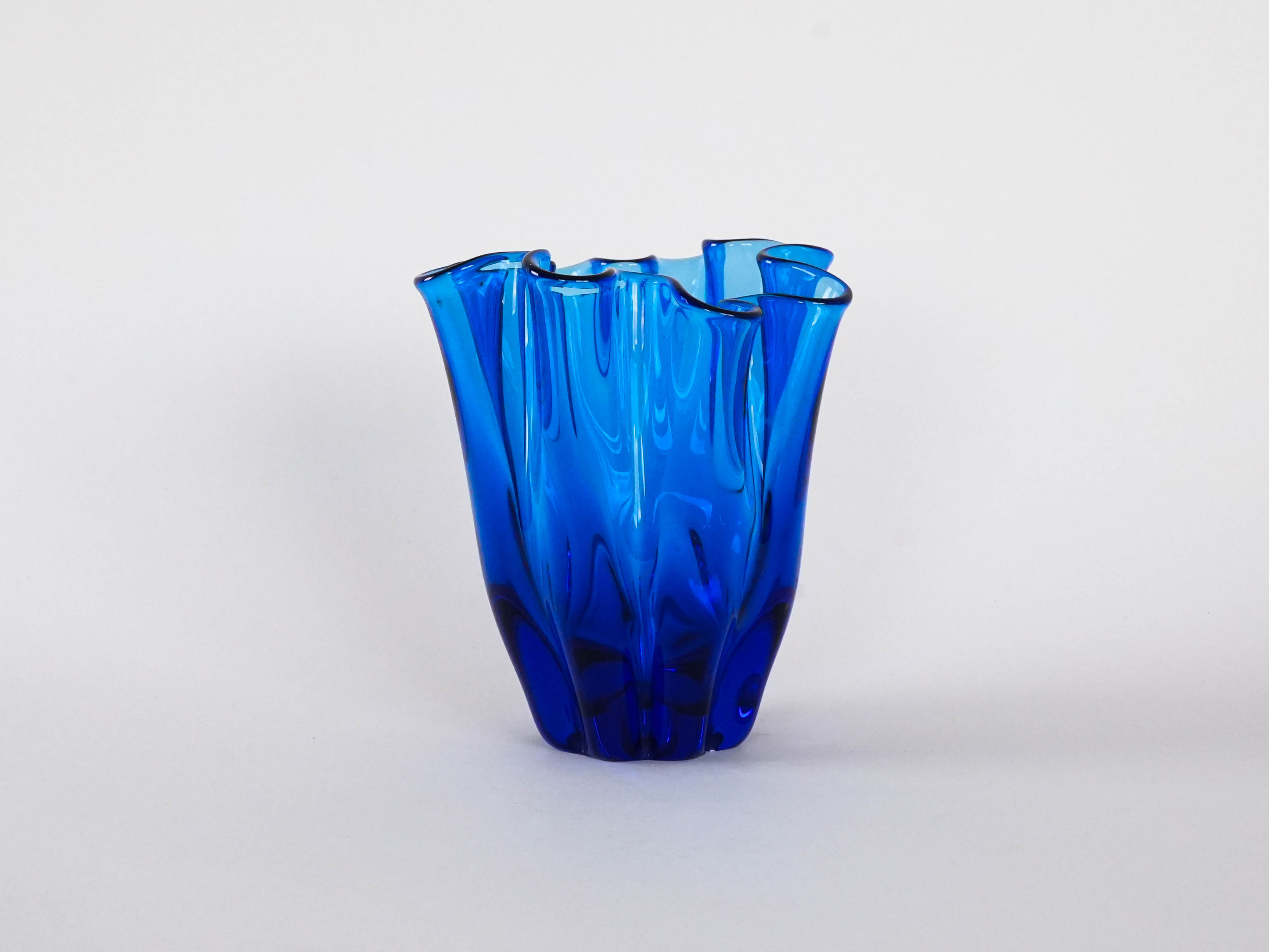 Vase Kobaltblau