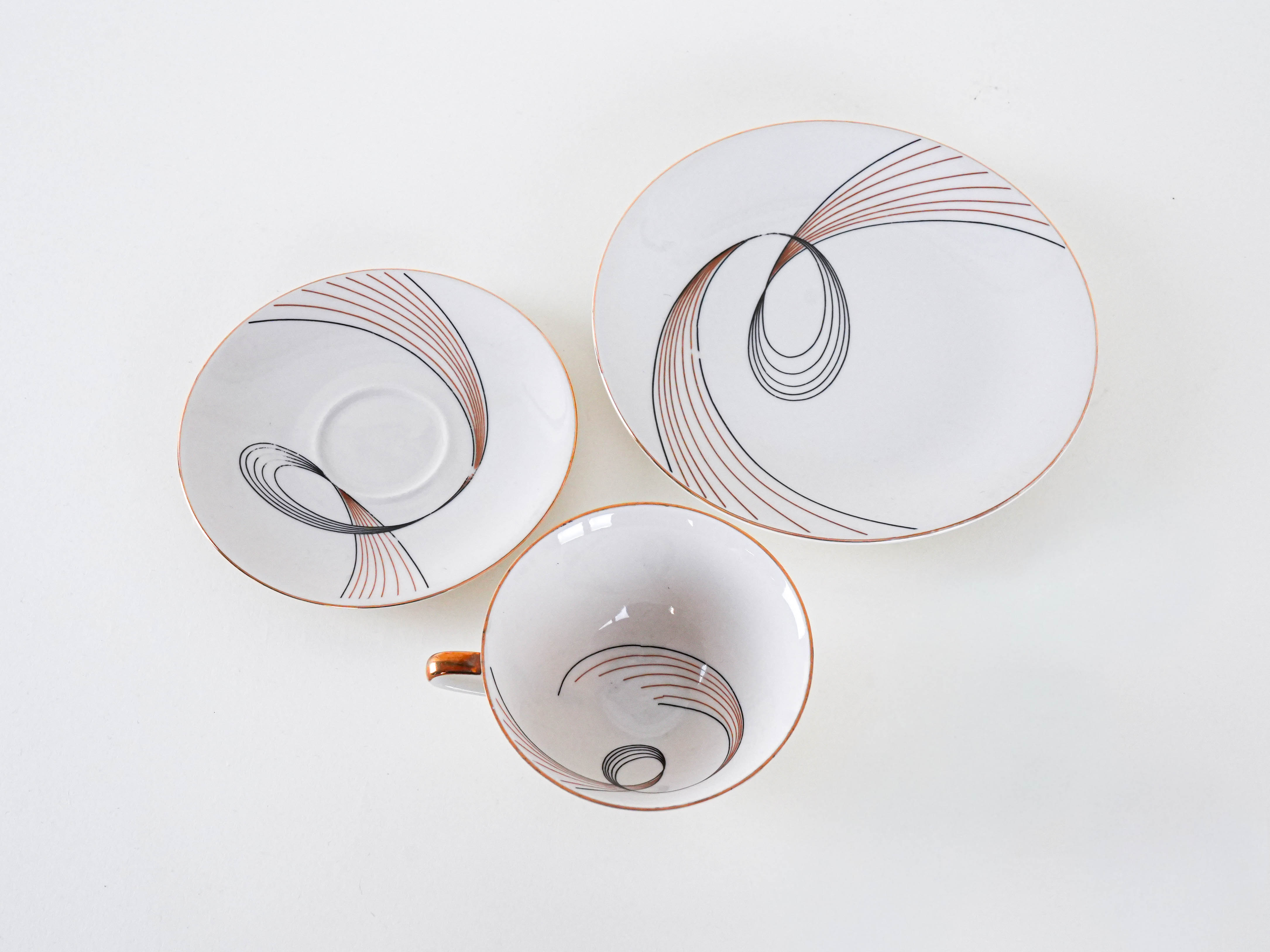 Porcelain cup Multicolored