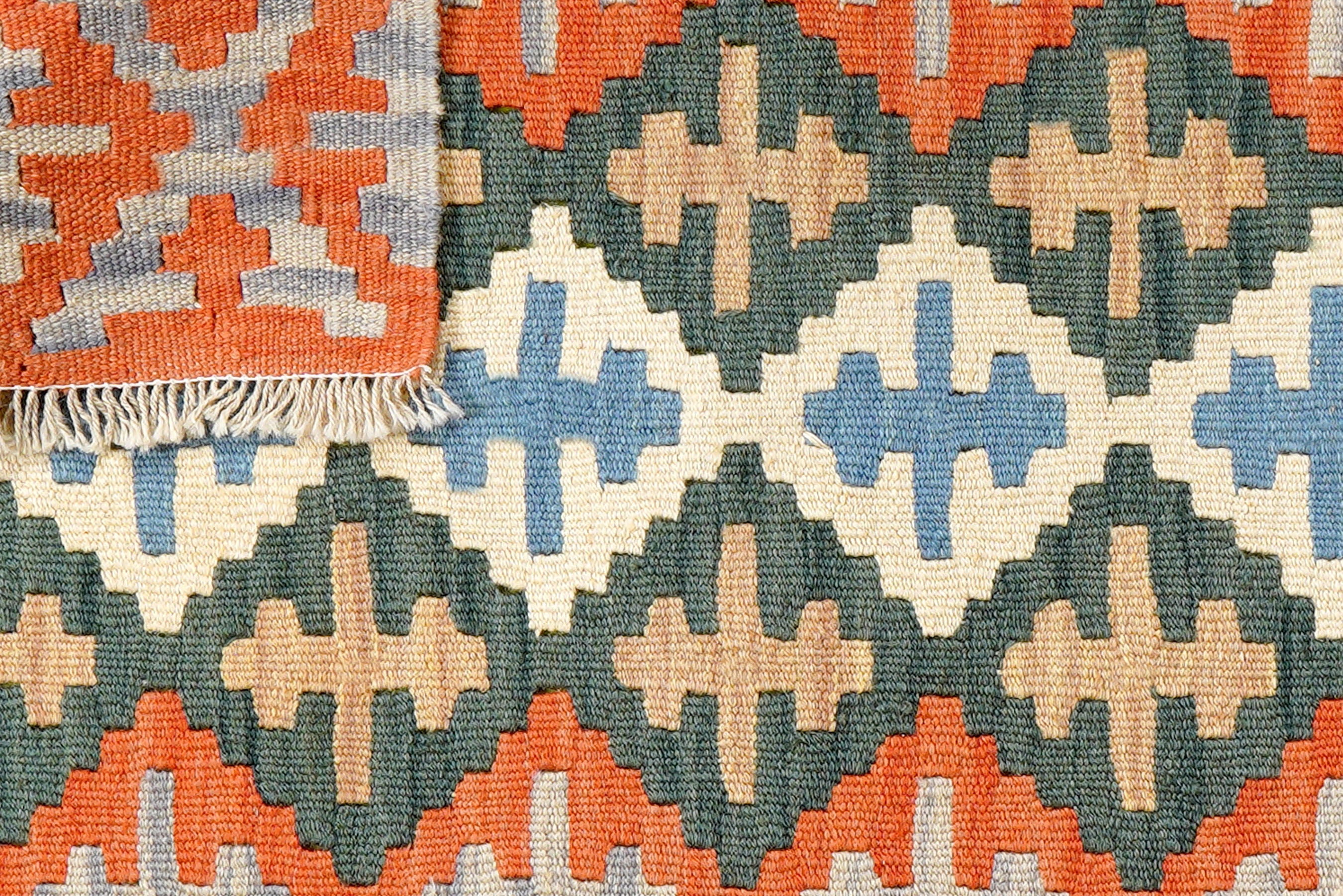 Kilim Gashgai Teppich Mehrfarbig