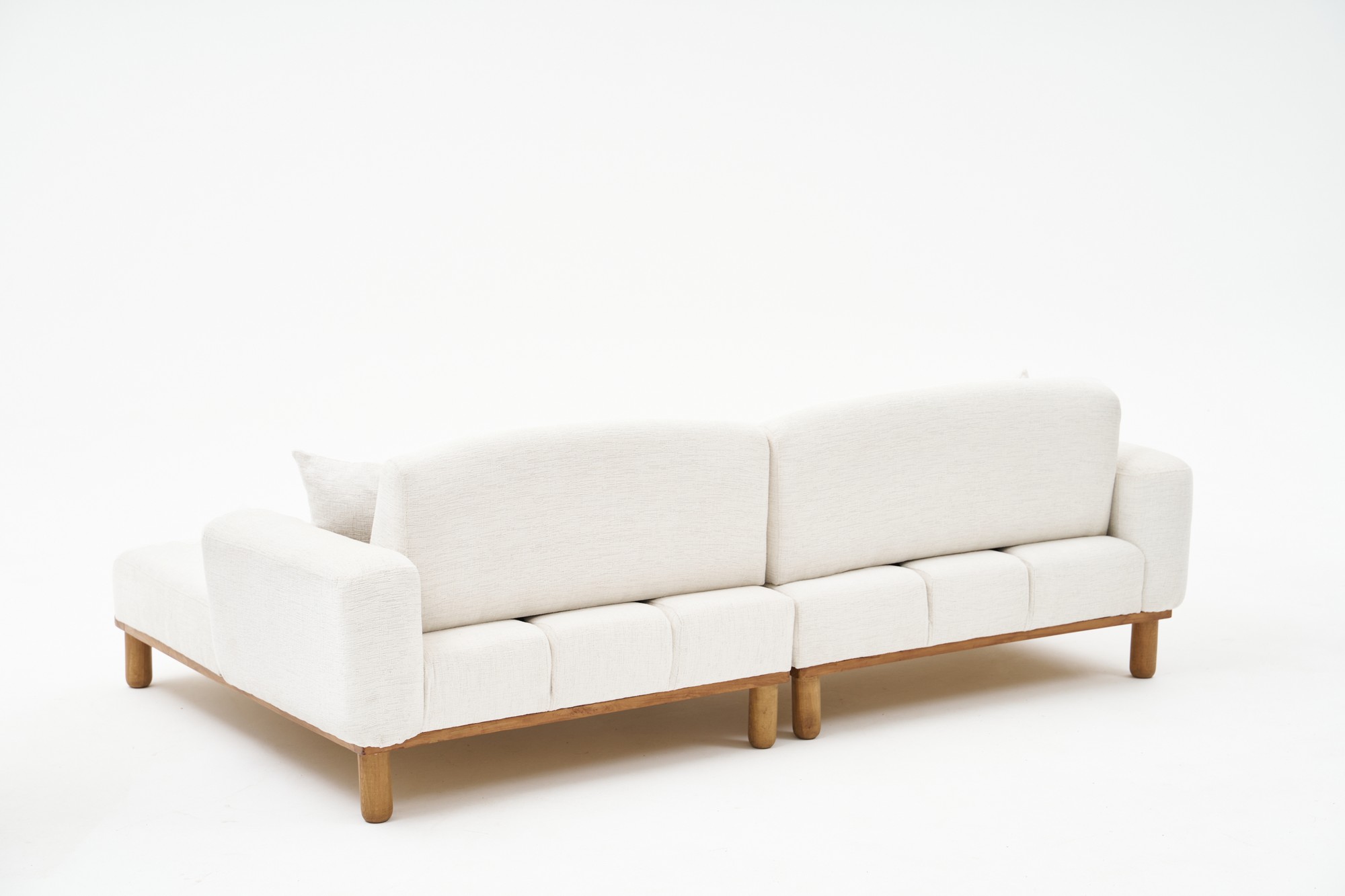 Rens Sofa Récamiere Rechts Creme