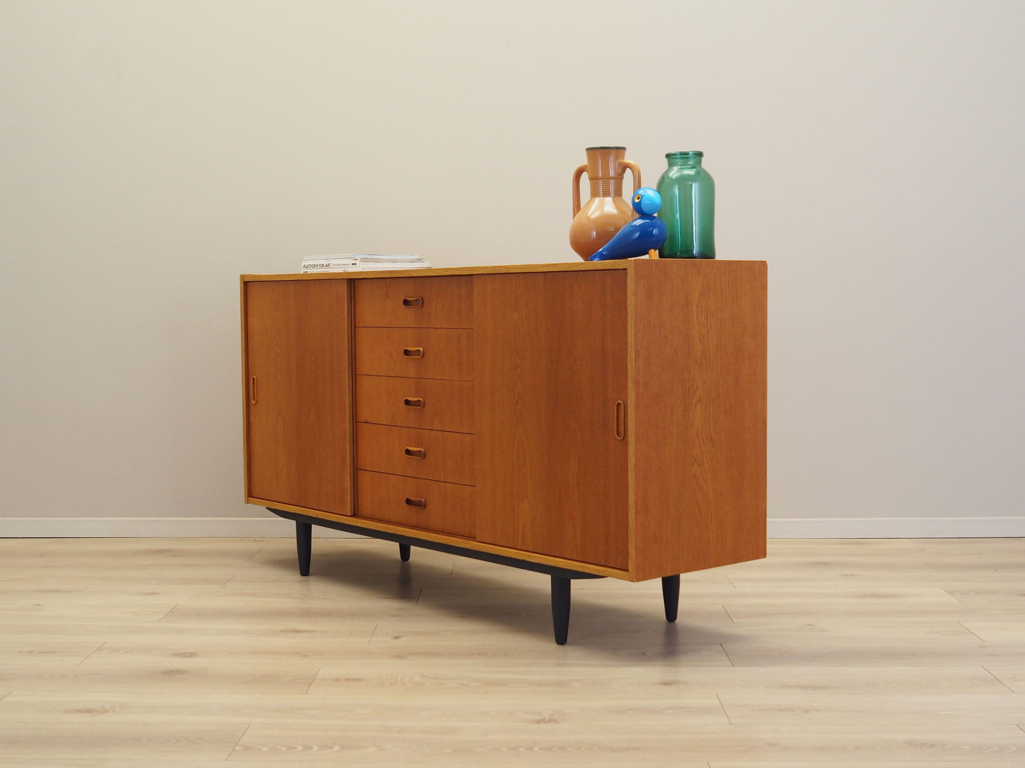 Sideboard Holz Braun 1960er Jahre