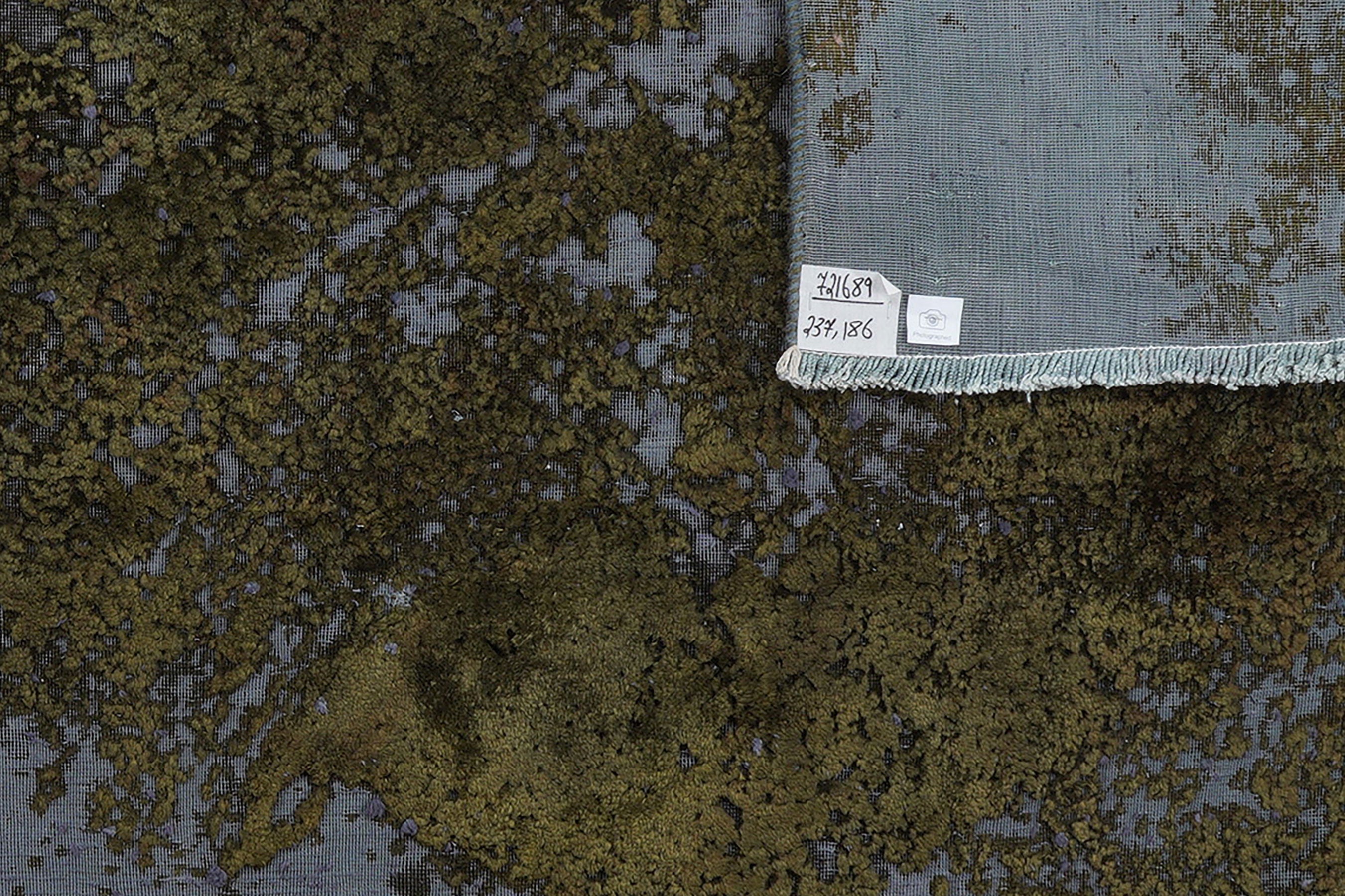 Vintage Teppich Wolle Mehrfarbig