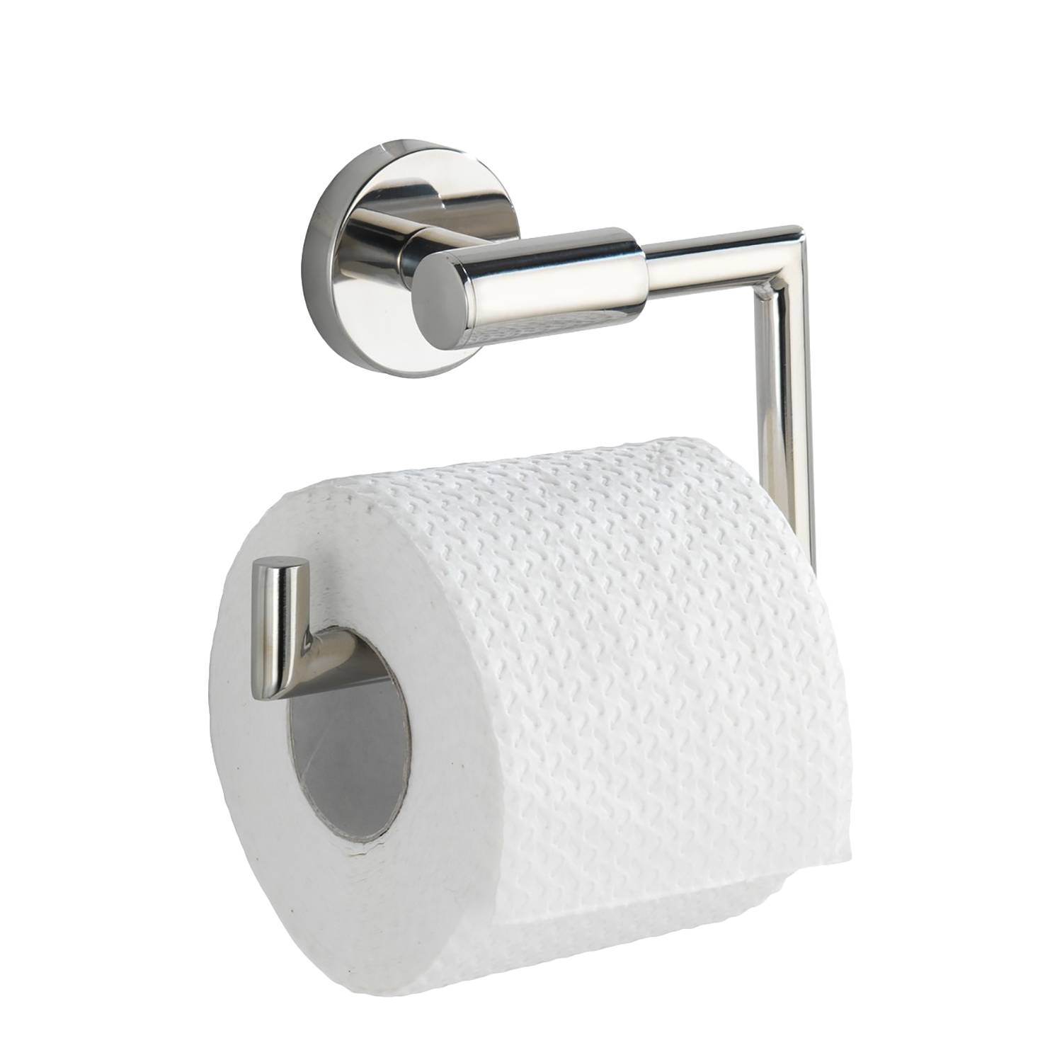 Bosio II Toilettenpapierhalter Edelstahl Silber