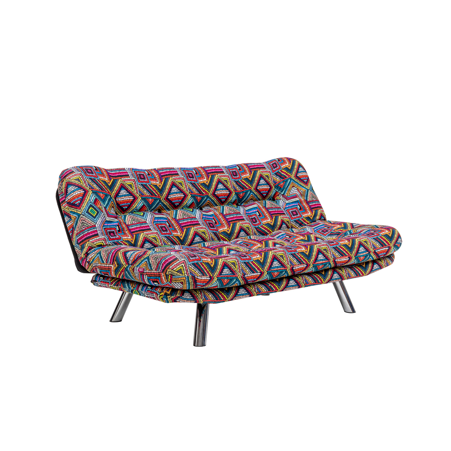 Misa Small Sofa Bed 3-Seater Multicolor