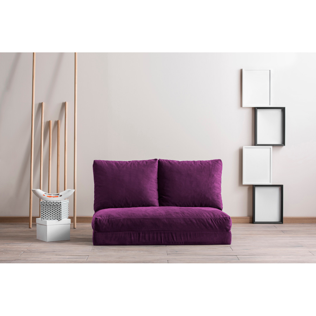 Taida Schlafsofa 2-Sitzer Violett