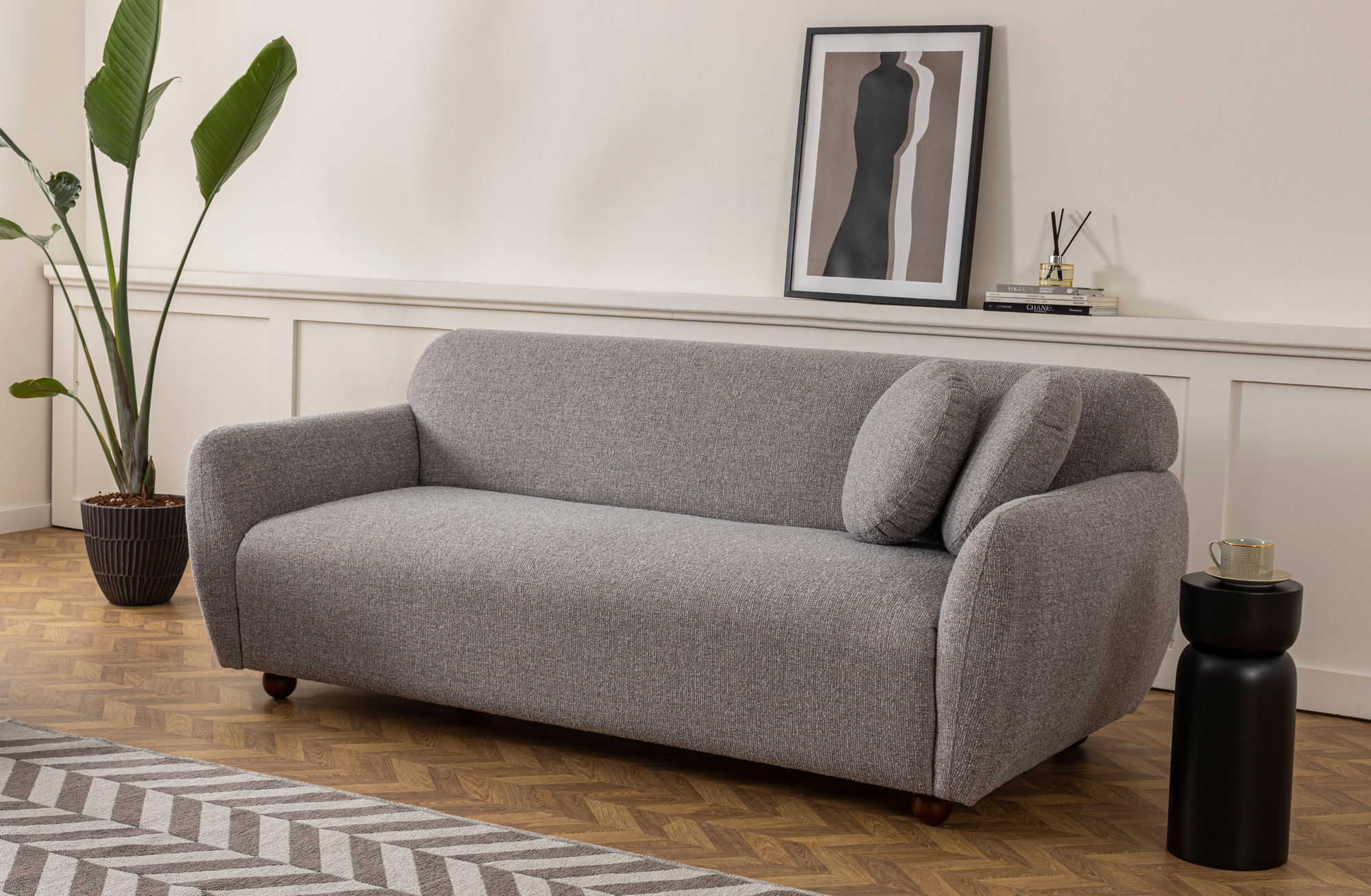 Eddy Sofa Hellgrau