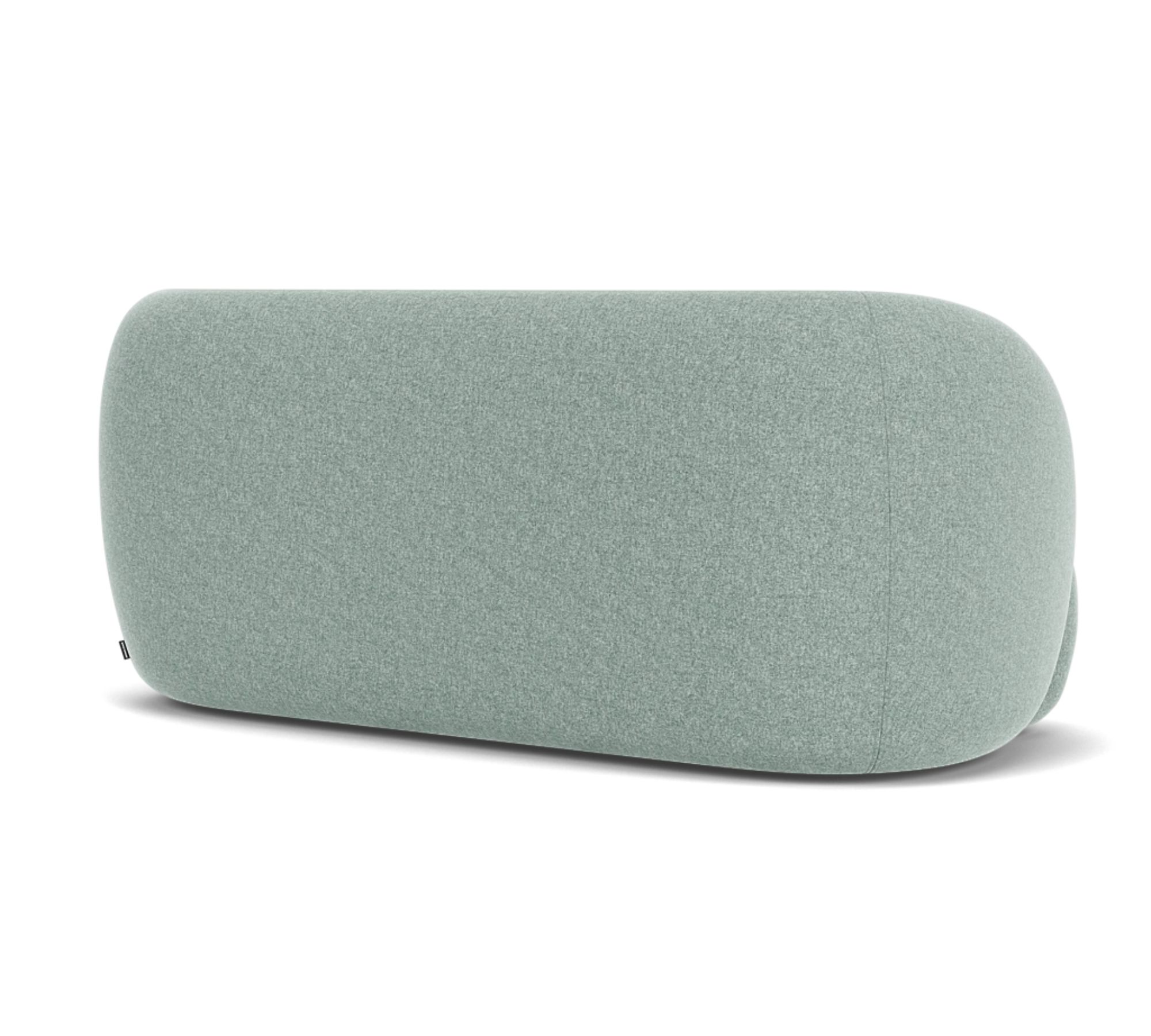 Design-Award-Winning Paula Sofa 2-Sitzer Fabio Grey Green