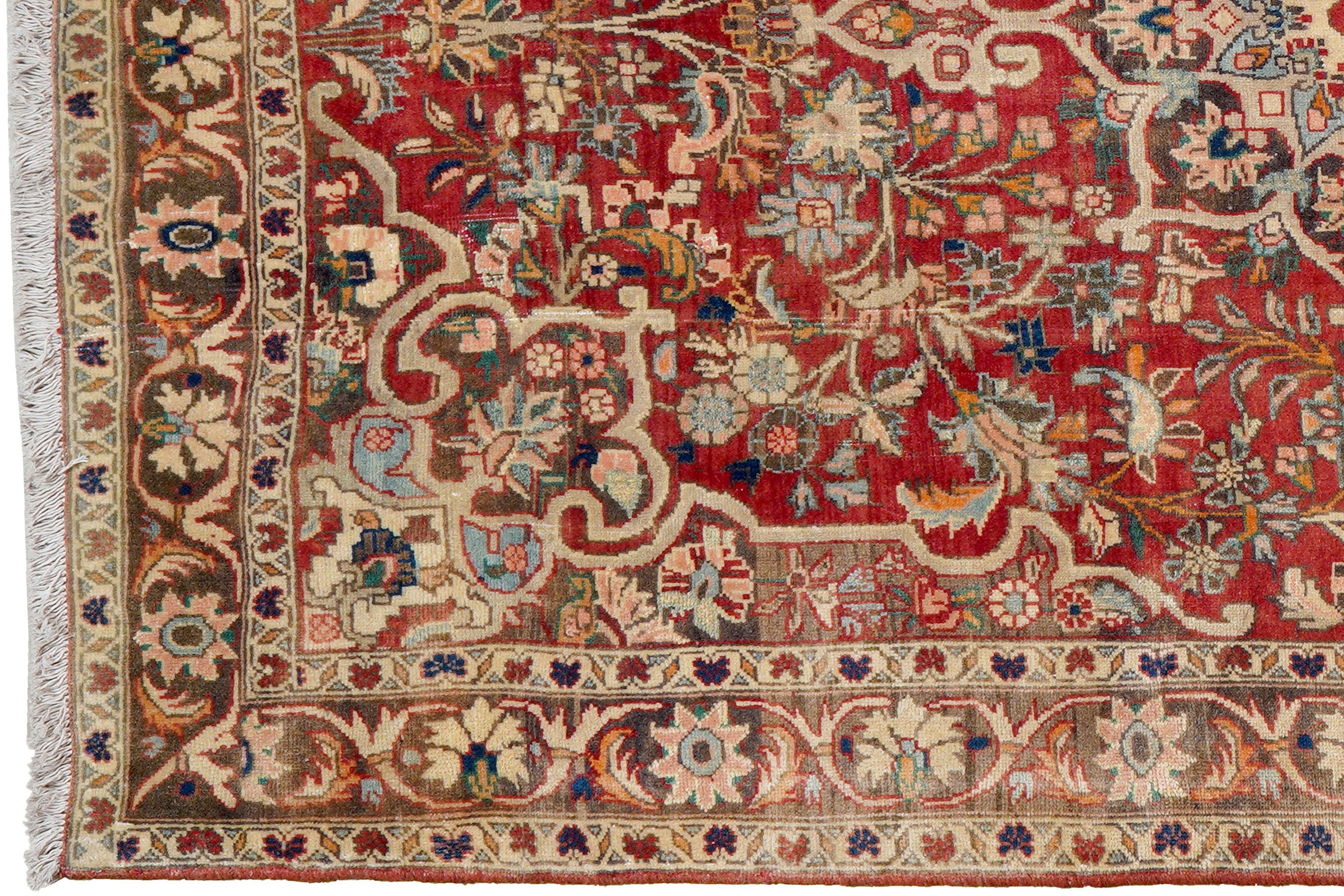 Heritage Barzin Teppich Wolle Braun