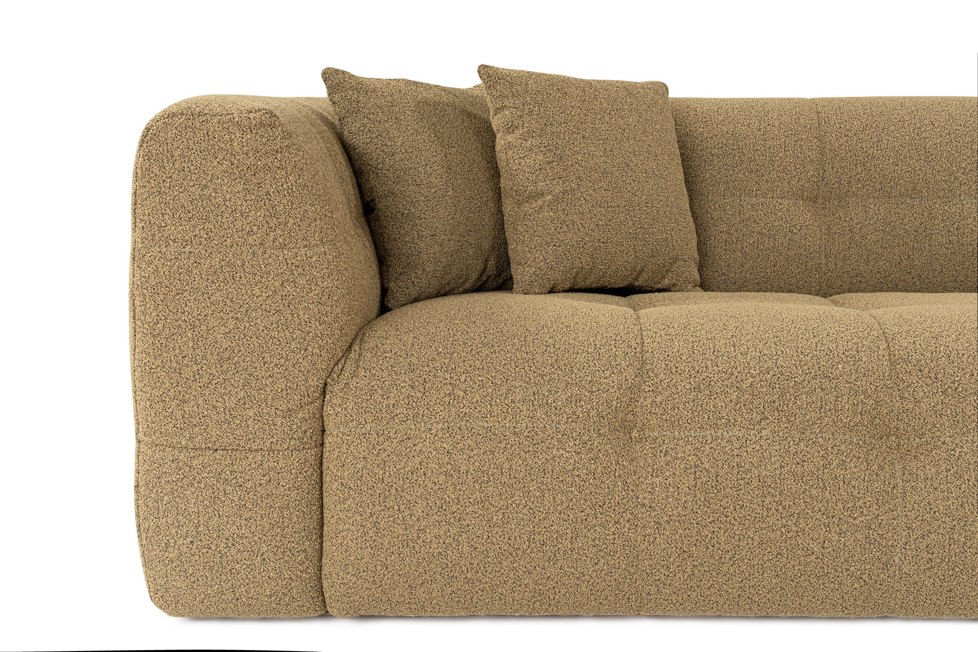 Cady Sofa 3-Sitzer Khaki