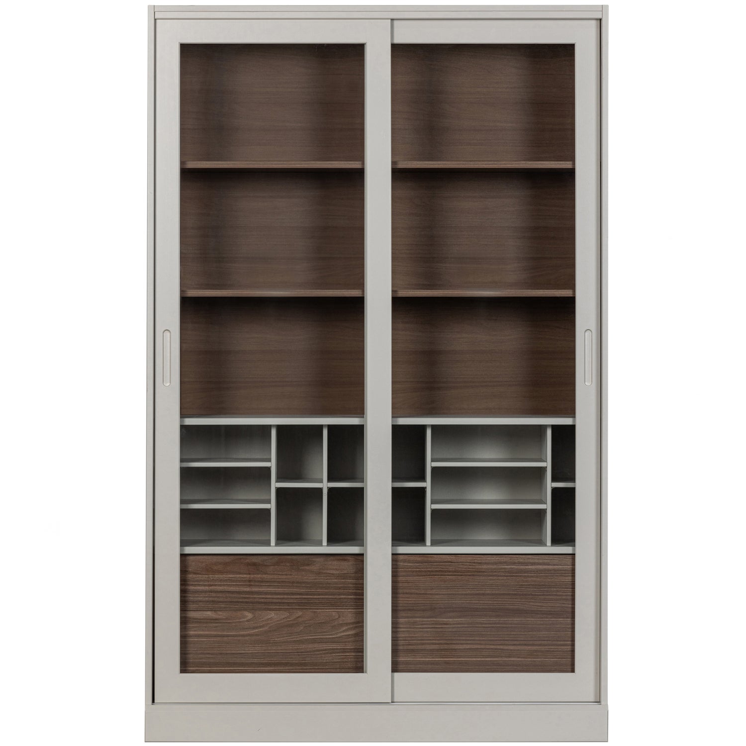 James Vitrine Holz Braun