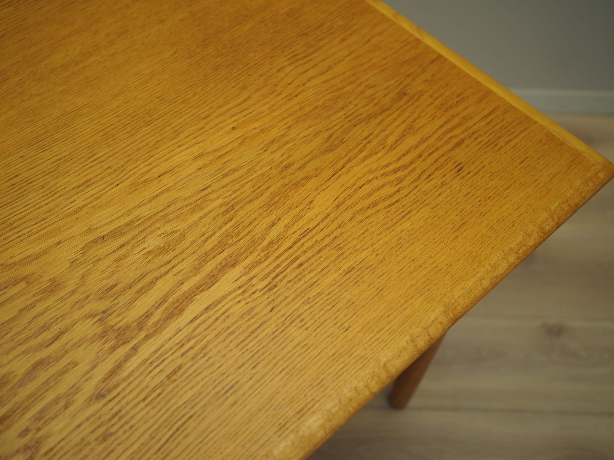 Dining table ash wood 1970s