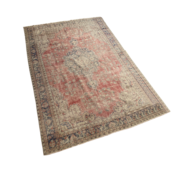 Vintage Kelim Teppich Wolle 