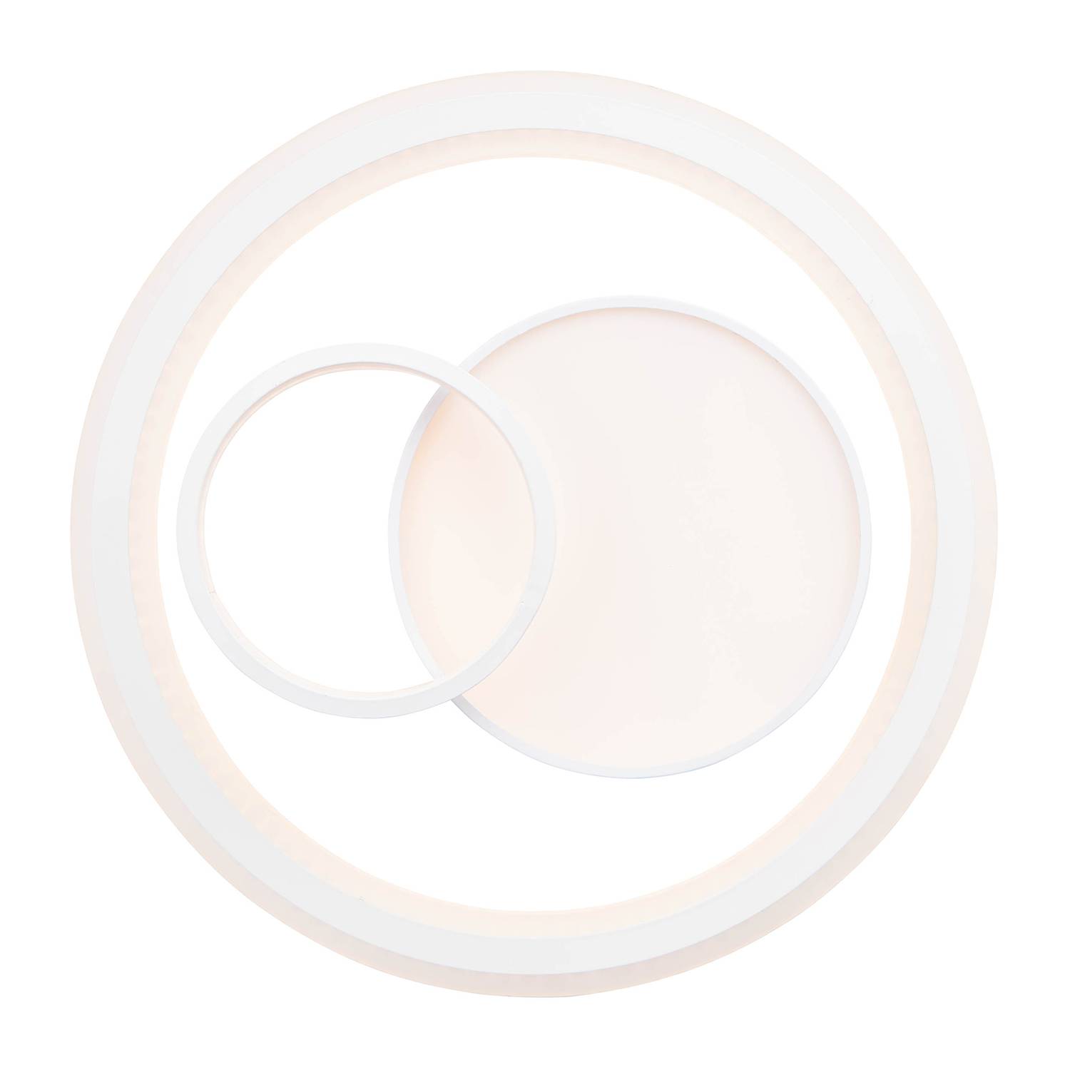 1-Flammig LED-Deckenleuchte Sigune Polypropylen Aluminium