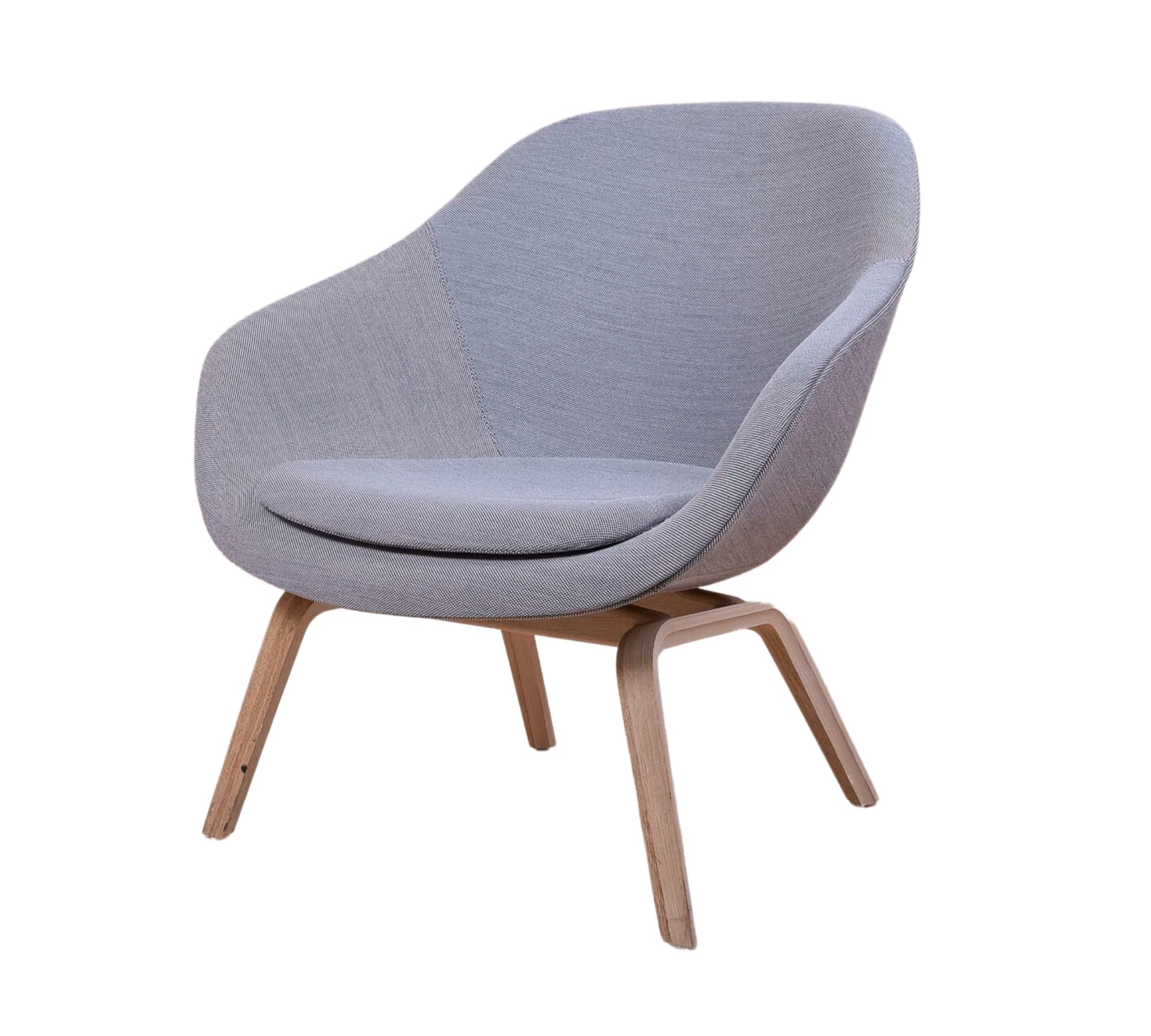 AAL 82 About A Lounge Chair Low HAY Grau