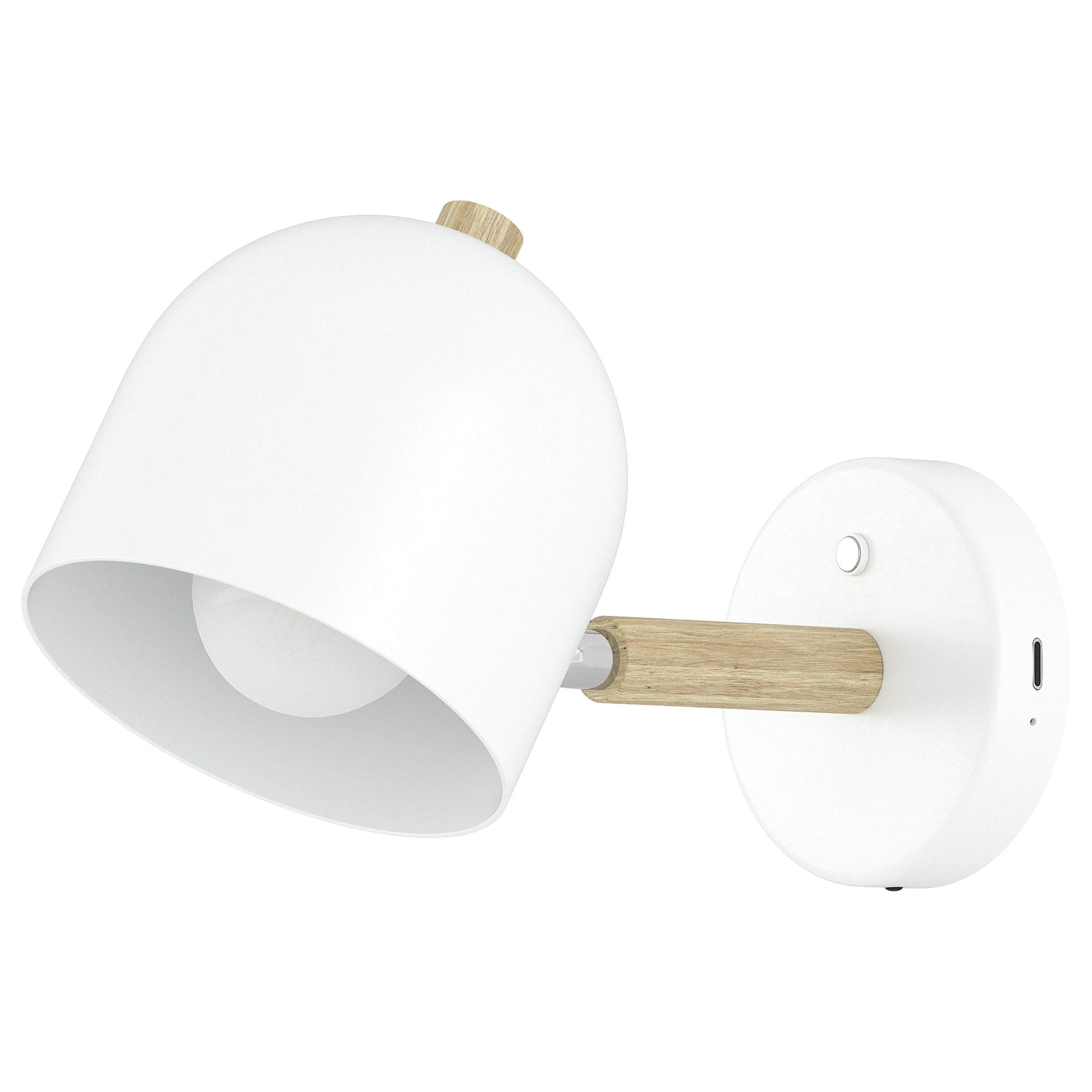 Rea Rechargeable Wall Lamp 3-Step Dimmer Remote Control