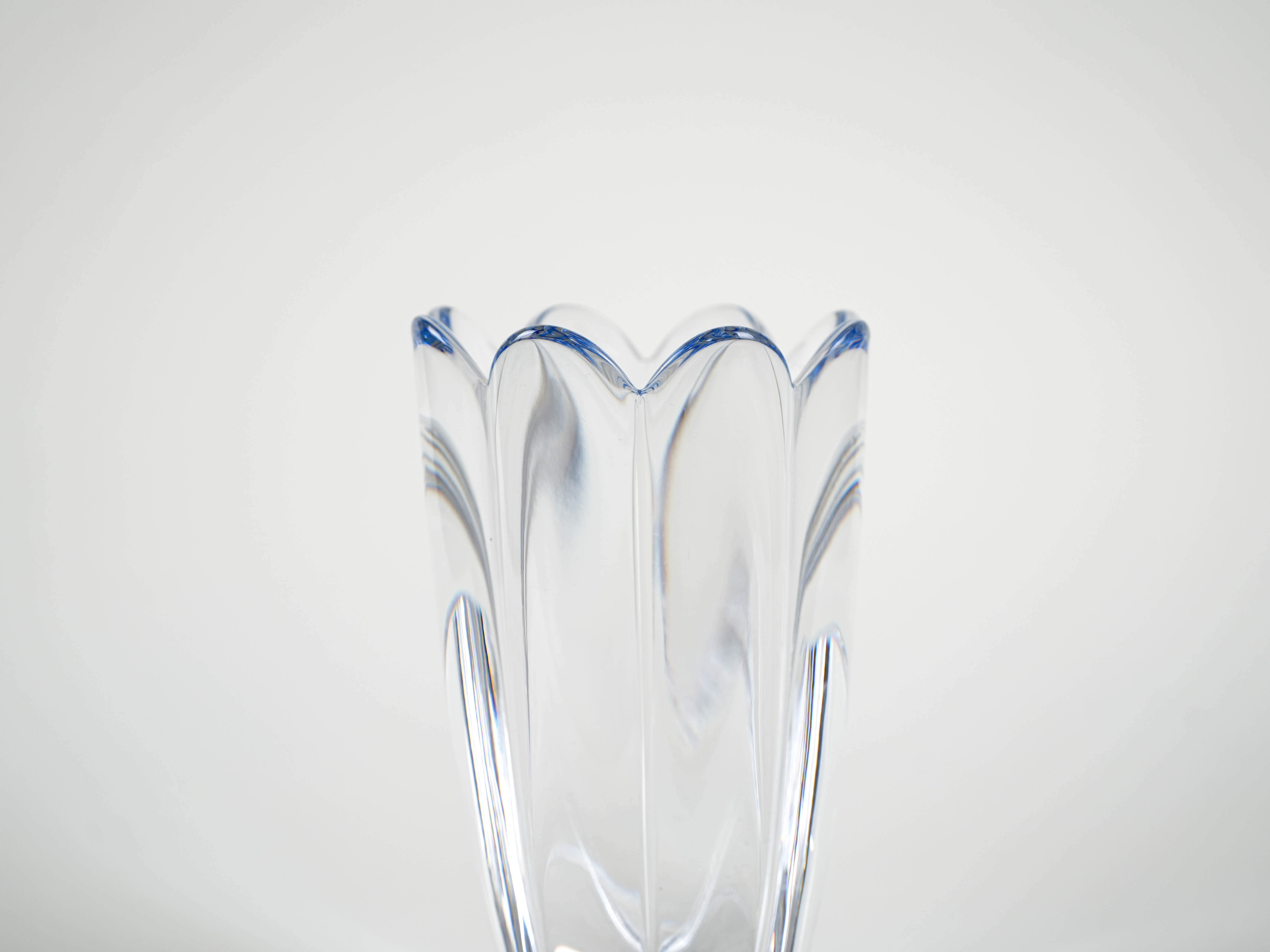 Mayflower glass vase 1960s Jan Johansson Orrefors