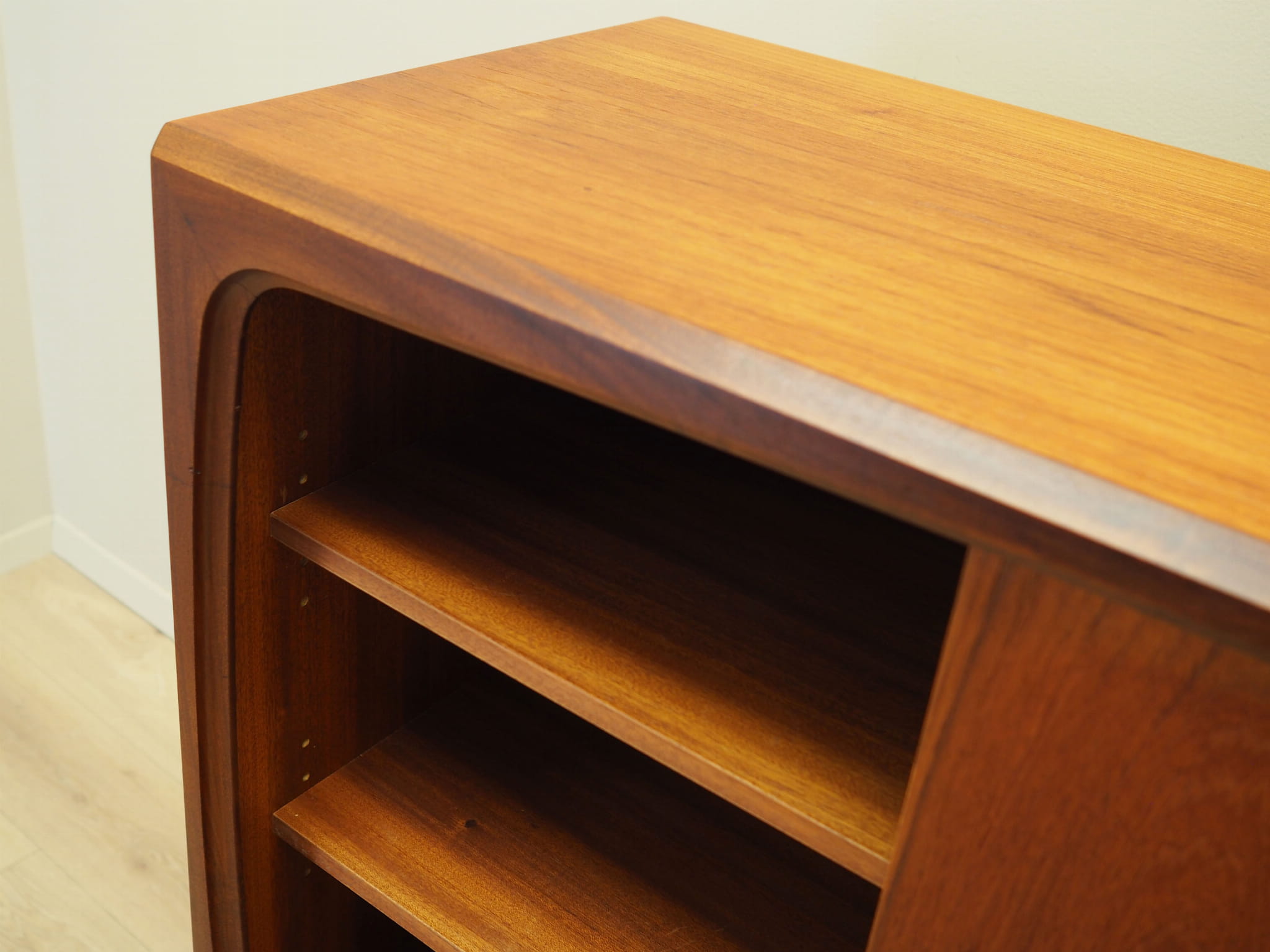 Teak highboard, Danish design, 1970s, production: Denmark